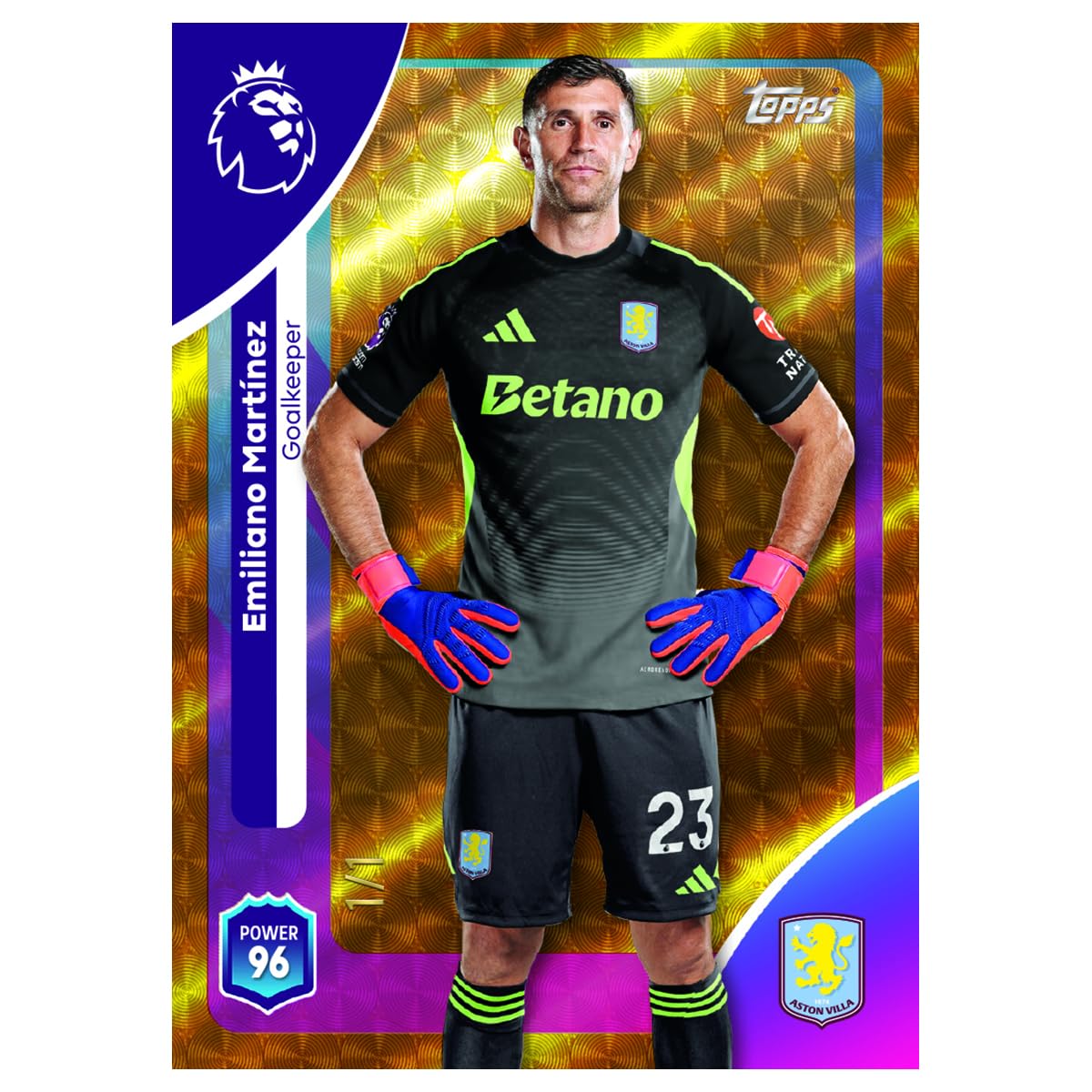 Topps Premier League 2025/26 - Premium Trading Card Single Pack 5