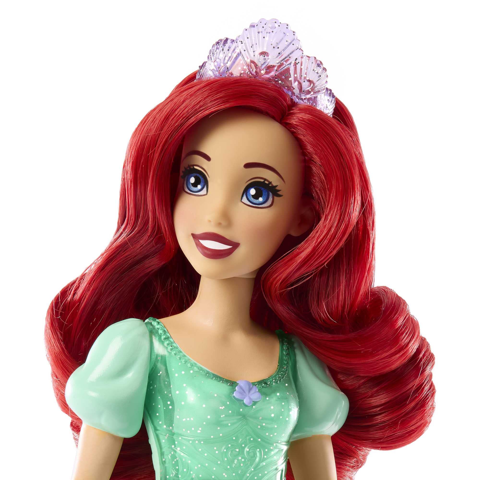 Mattel Disney Princess Ariel Posable Fashion Doll with Sparkling Outfit & Accessories, HLW10 3