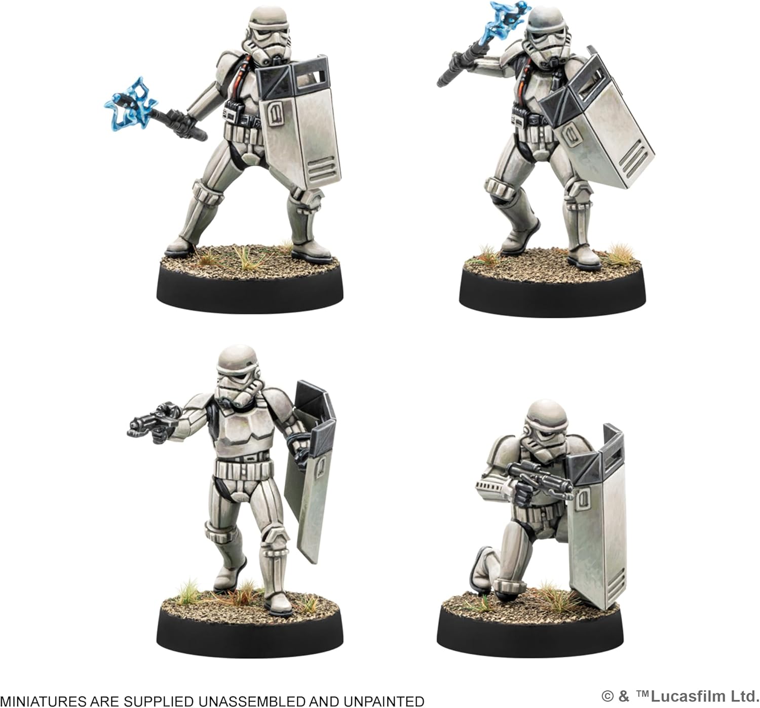 Atomic Mass Games Star Wars: Legion Imperial Riot Control Squad Unit Expansion (AMGSWL134) 4