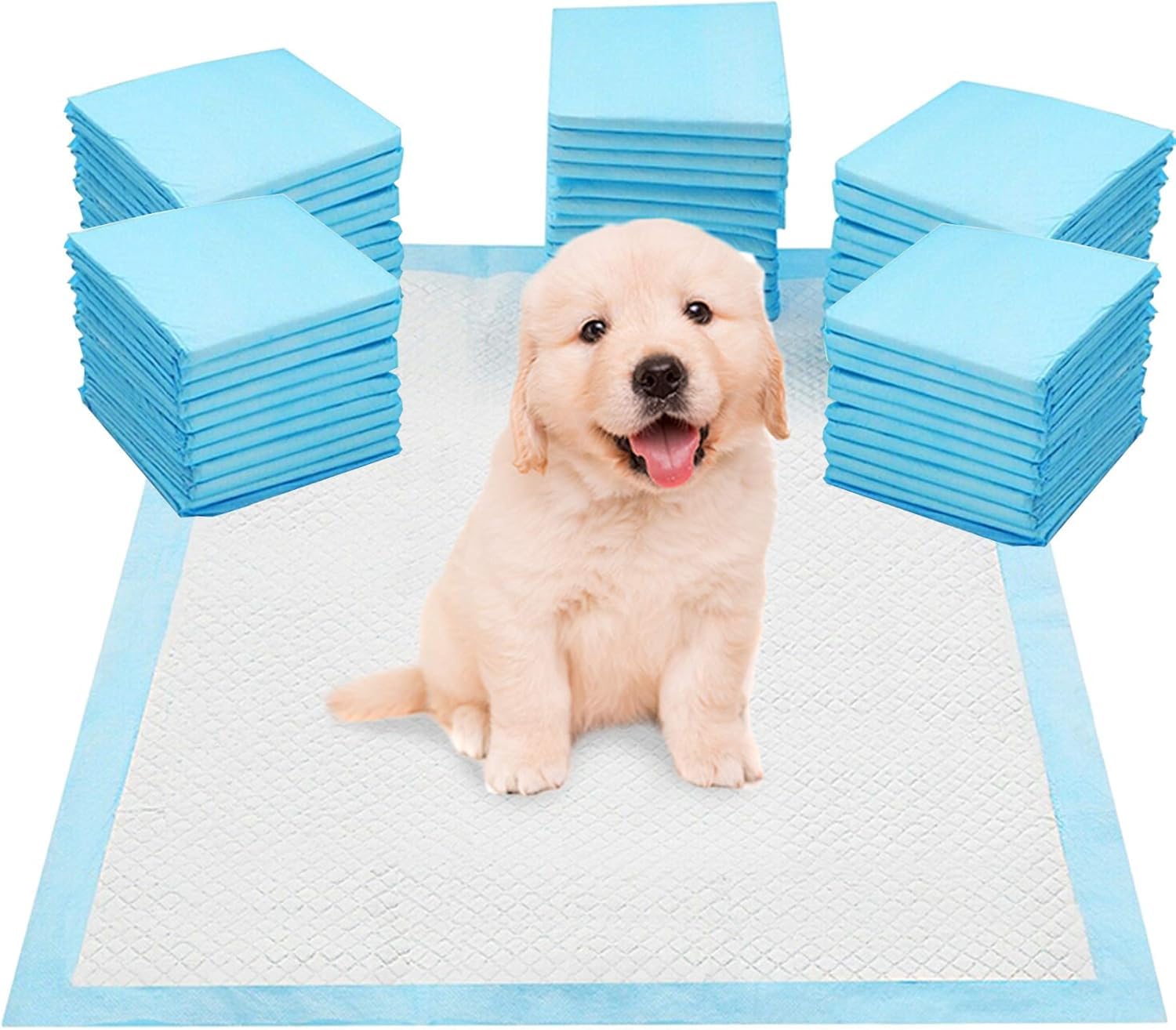 SA Products Puppy Pads - Super Absorbent Training Pads | 50 Pack | 56x56 cm