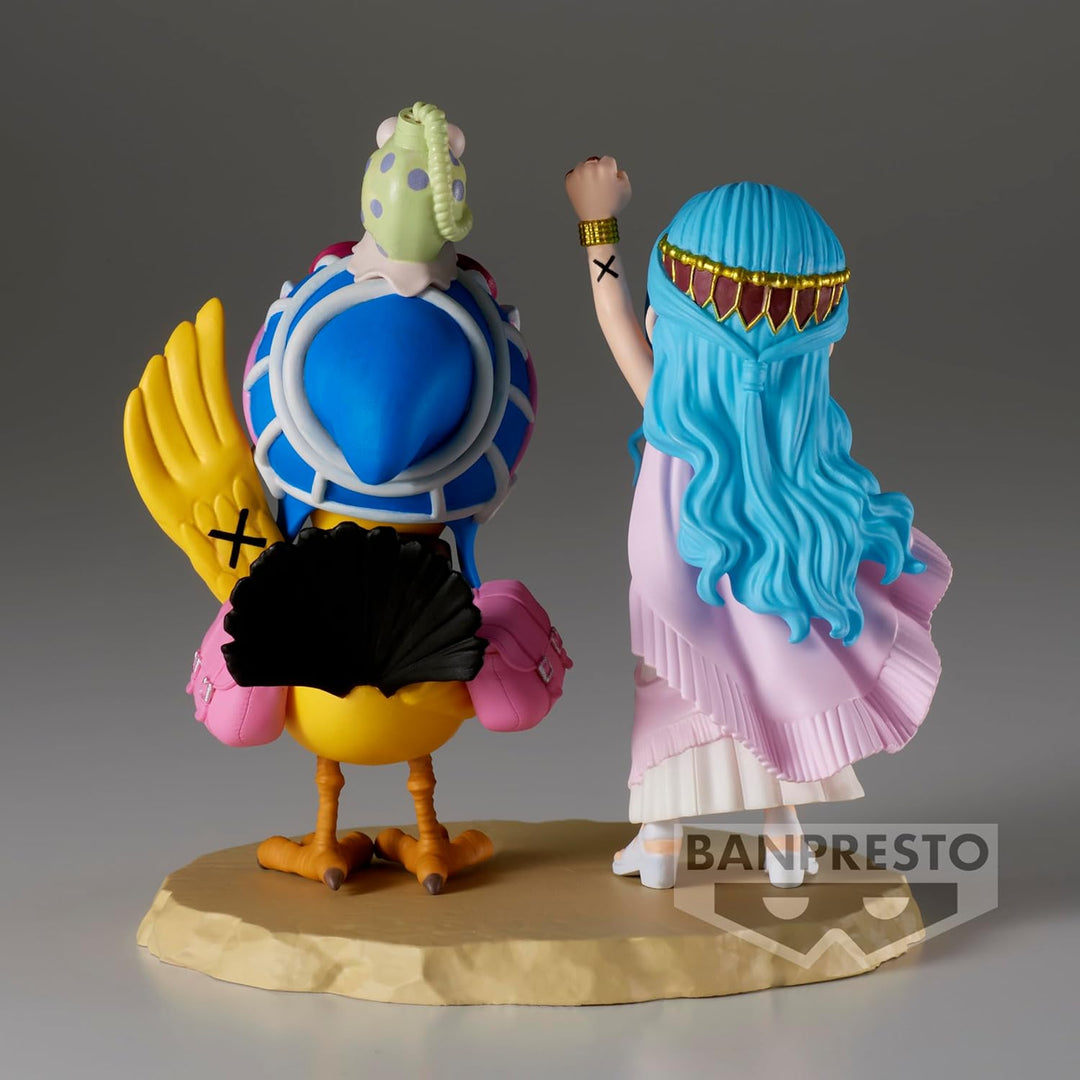 Banpresto World Collectable Log One Piece - Nefeltari Vivi & Karoo Action Figure (BPR89559)