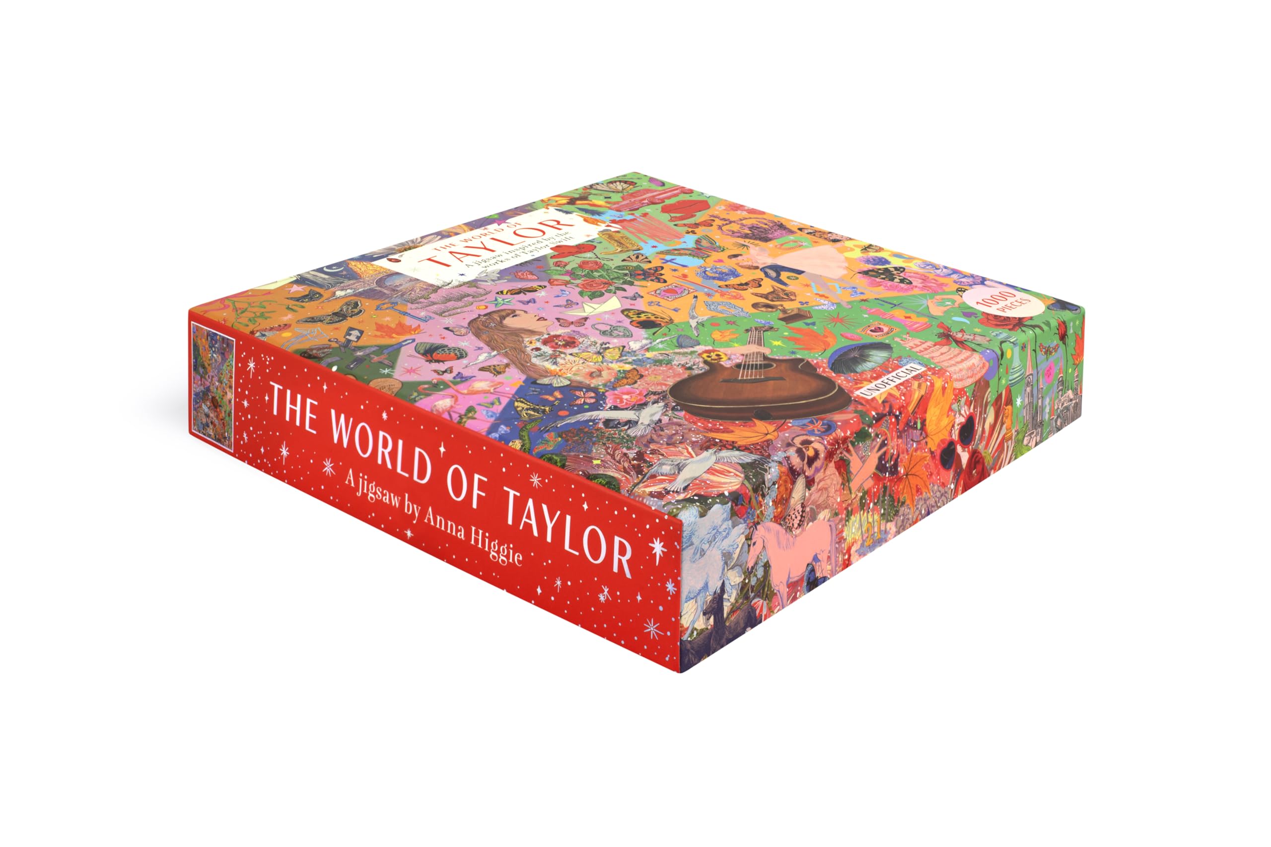 The World of Taylor 1000-Piece Jigsaw Puzzle - Unofficial Taylor Swift Eras Puzzle by Anna Higgie