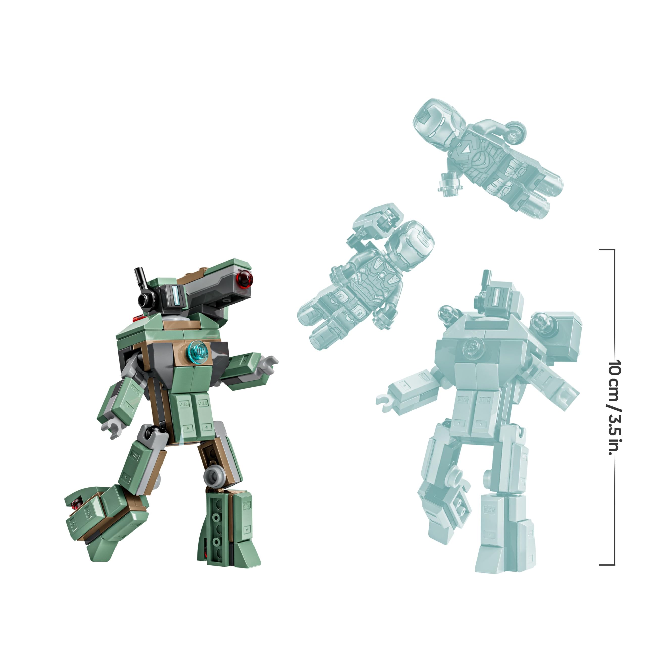 LEGO Marvel Iron Man & War Machine vs. Hammer Drones (76320) - Building Set