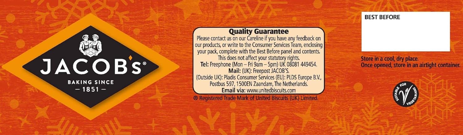 Jacob's Biscuits for Cheese Carton - 7 Variety Crackers 450g 3