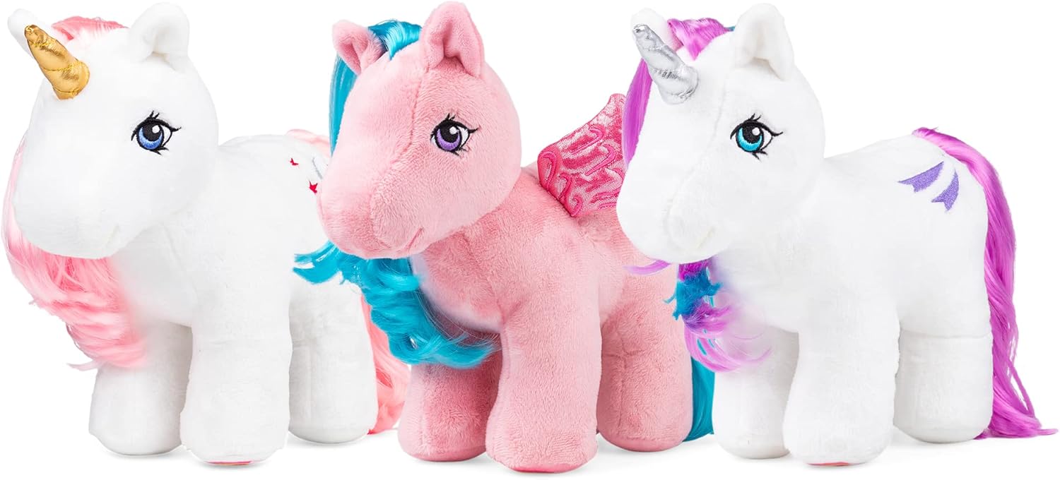 My Little Pony 40th Anniversary Plush Moondancer - Retro Collectible Pony for Kids 3+ 3