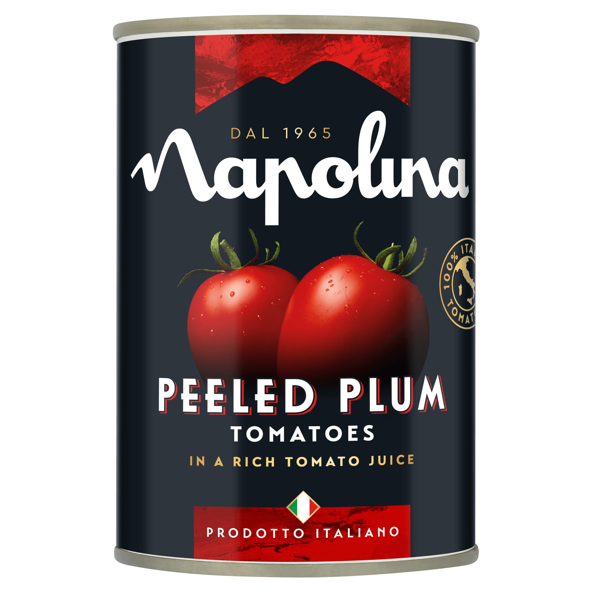 Napolina - Peeled Plum Tomatoes (400g Pack of 4) 4