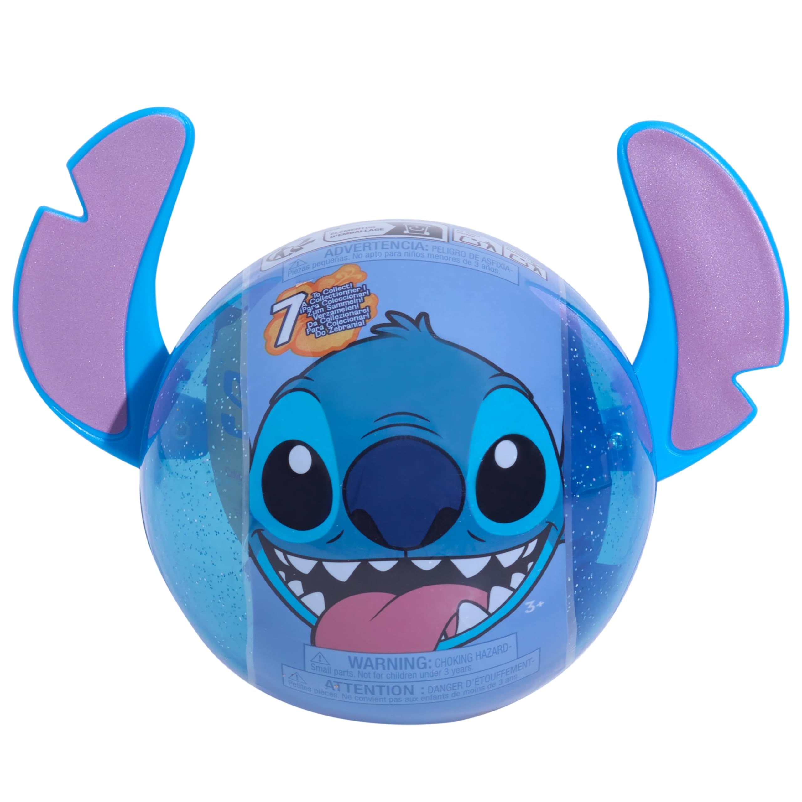 Just Play Disney Stitch Collectible Figures - 5 cm Blind Capsule Vinyl Figure (46416)