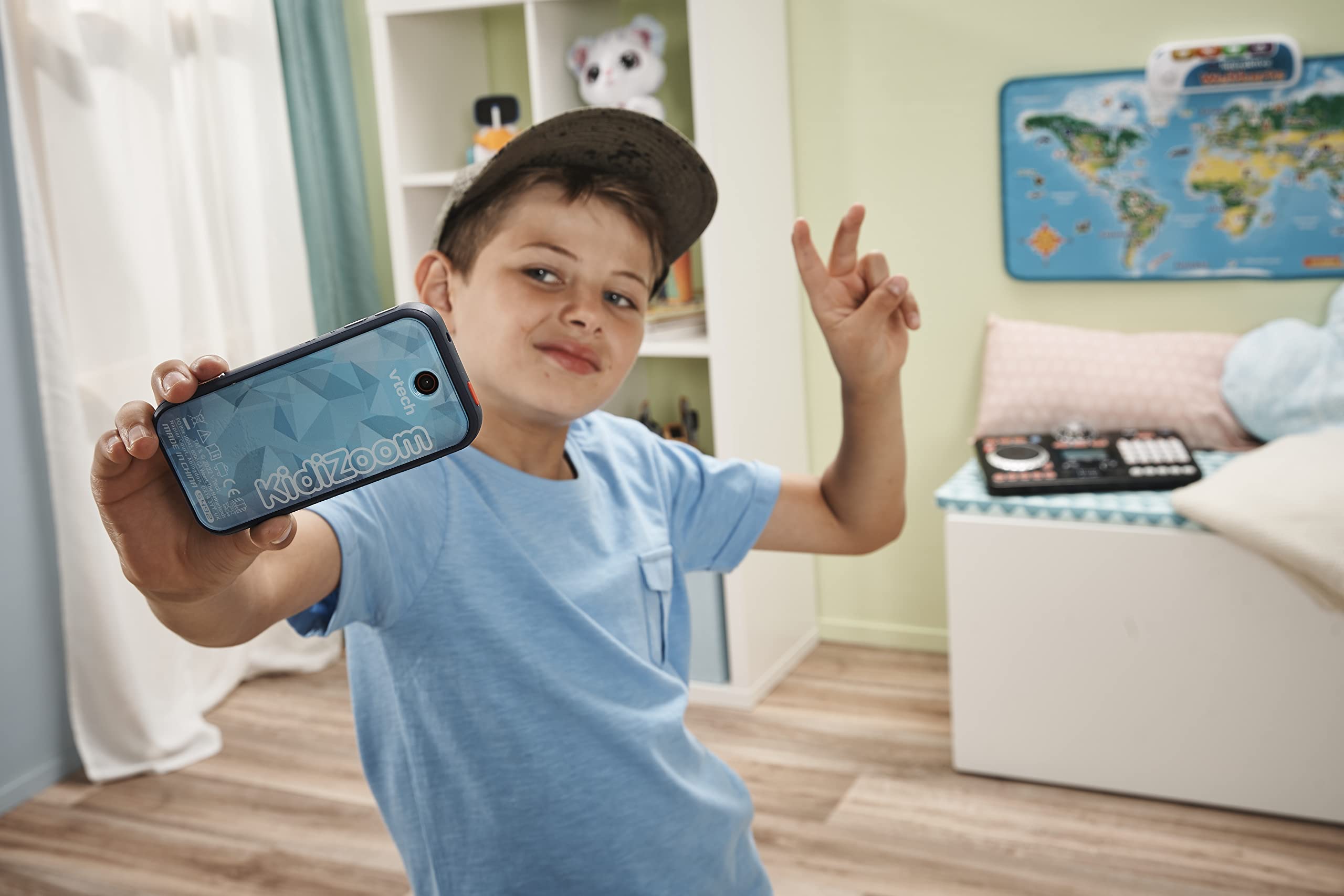 VTech KidiZoom Snap Touch - Pocket-Sized Touchscreen Camera Toy with Dual 5MP Cameras & Games for Kids 6-10 Years 5