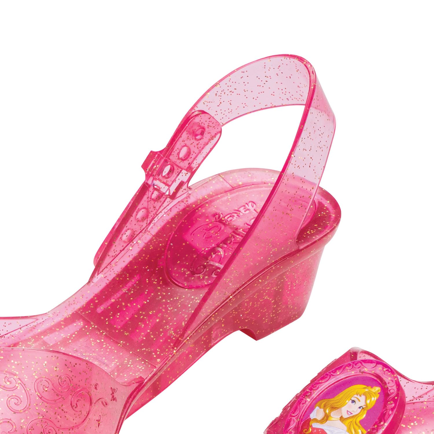 Disguise Aurora Jelly Shoes Costume - Disney Princess Dress Up for Kids 3