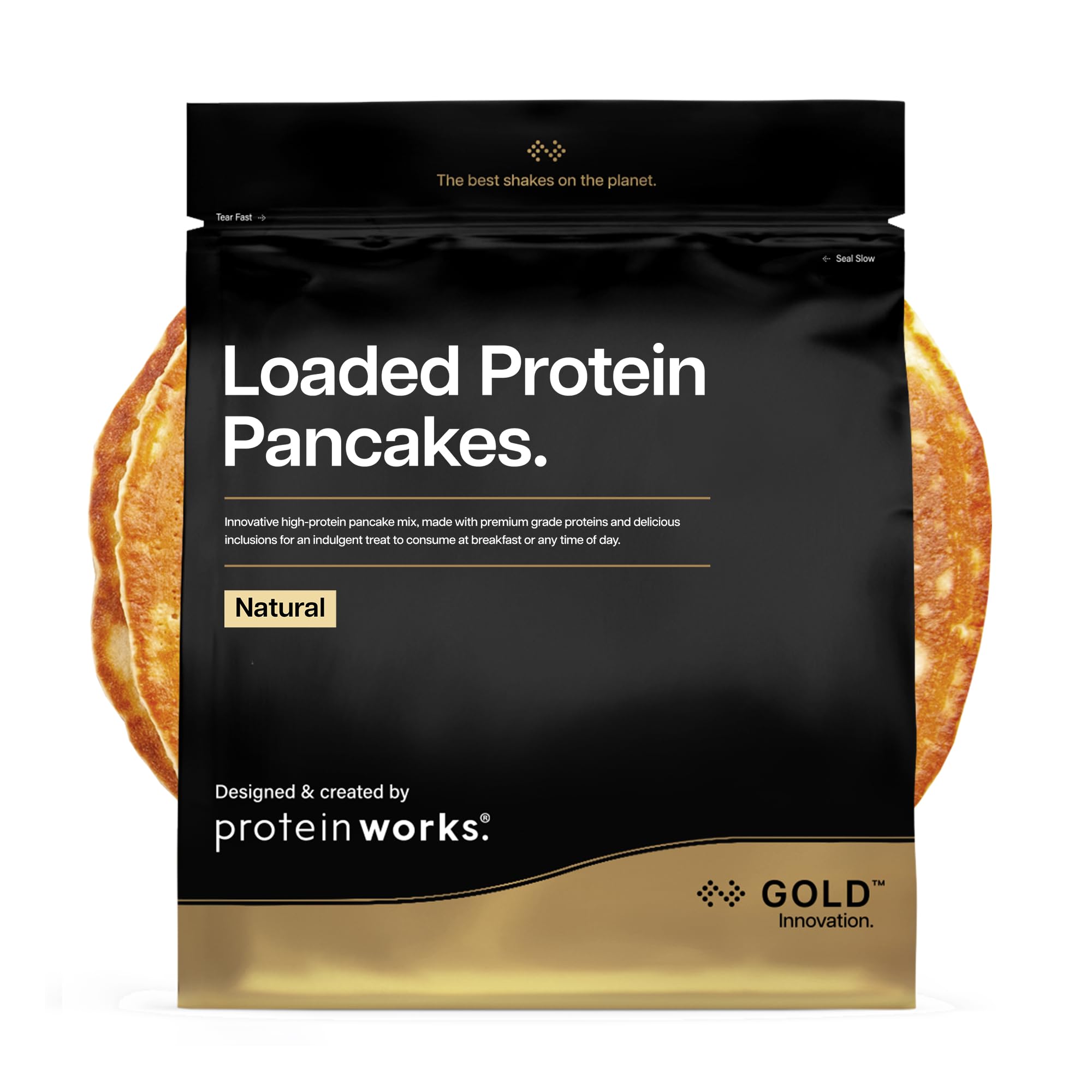 Protein Works Loaded Protein Pancake Mix - High Protein, Low Sugar | Natural Flavor | 1 Kg 1