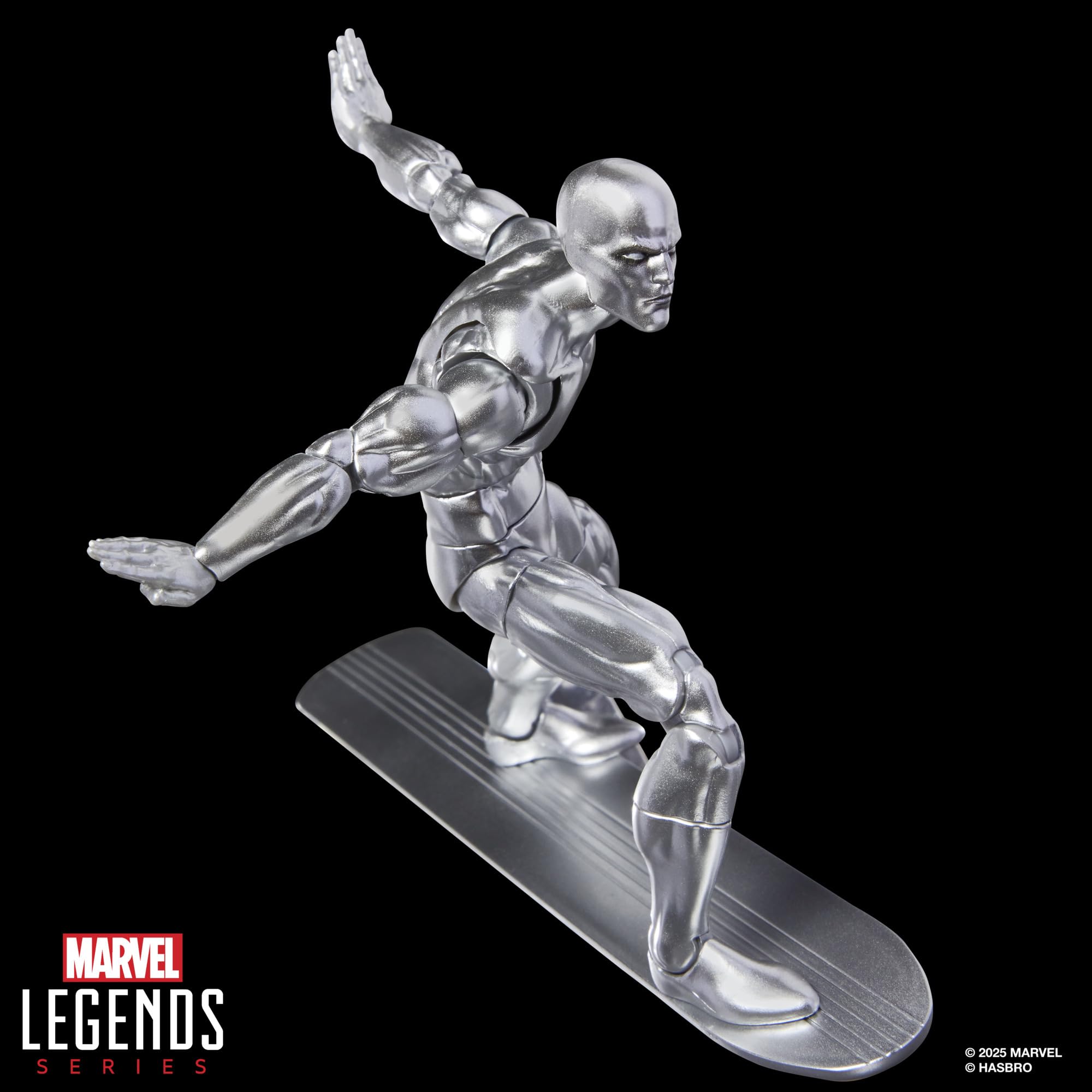 Marvel Legends Series Silver Surfer Action Figure - 6-Inch Collectible with Comic-Inspired Design 4