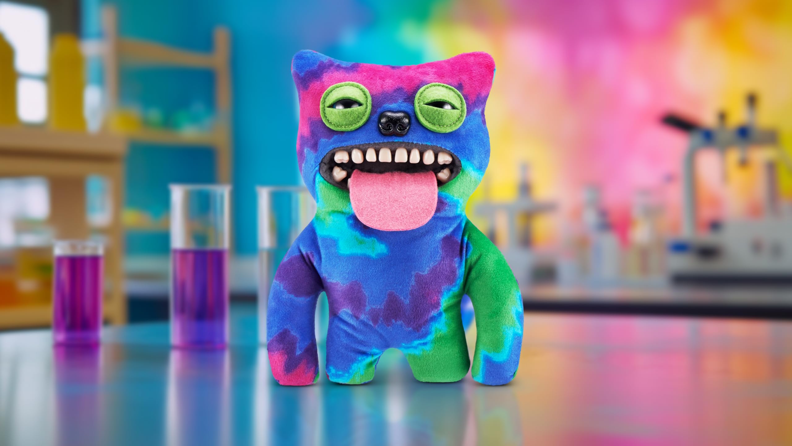 Fuggler Laboratory Misfits by ZURU - Funny Ugly Monster Plush Collectible, 9" Soft Toy 3