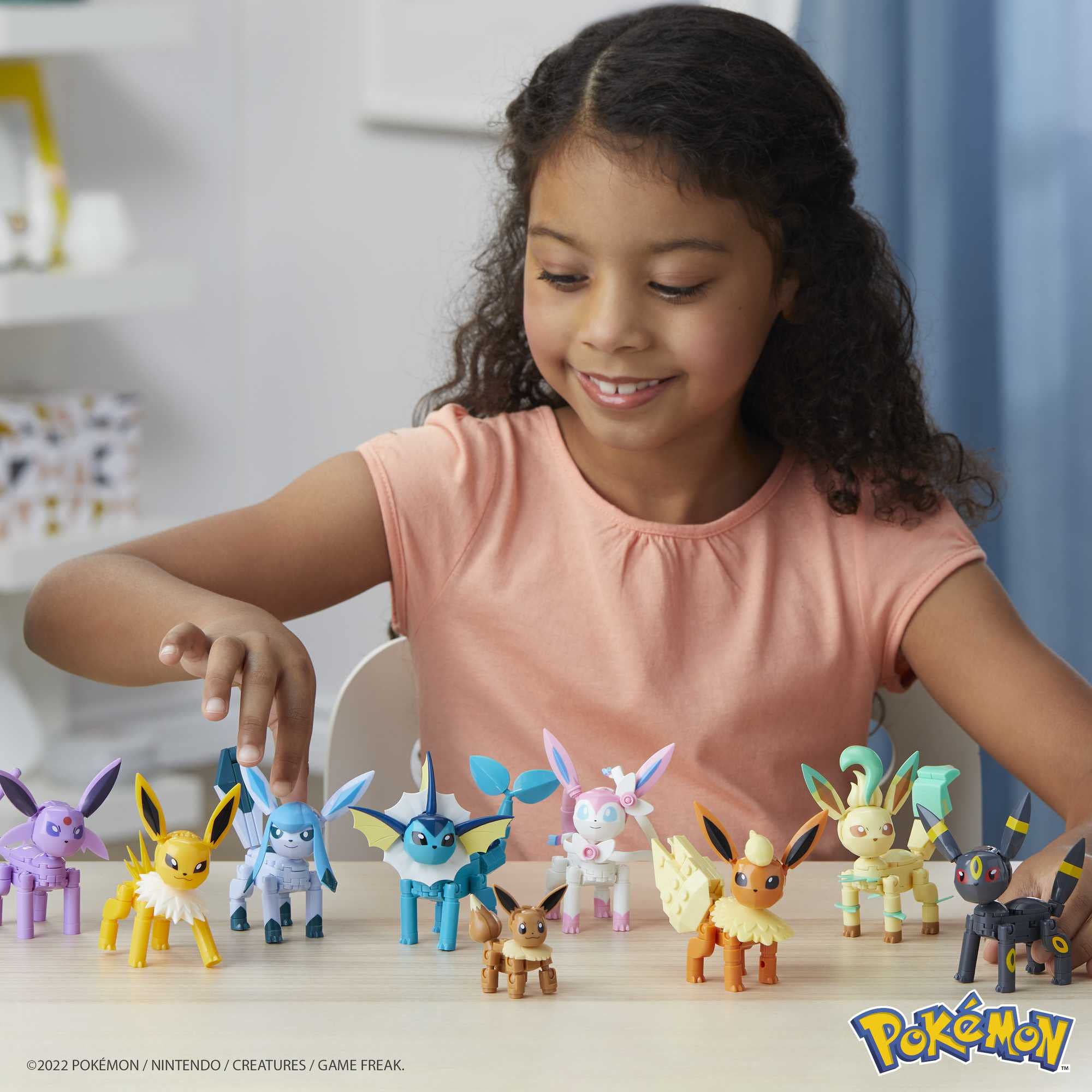 Mega Construx Pokémon Every Eevee Evolution! - Buildable Action Figures for Ages 6+ 7