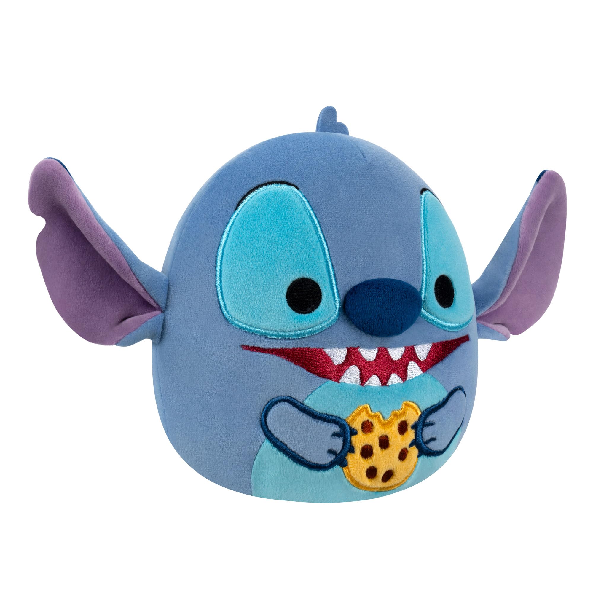 Squishmallows 8-Inch Chef Stitch Eating Chocolate Chip Cookie Plush - Disney Lilo & Stitch 5