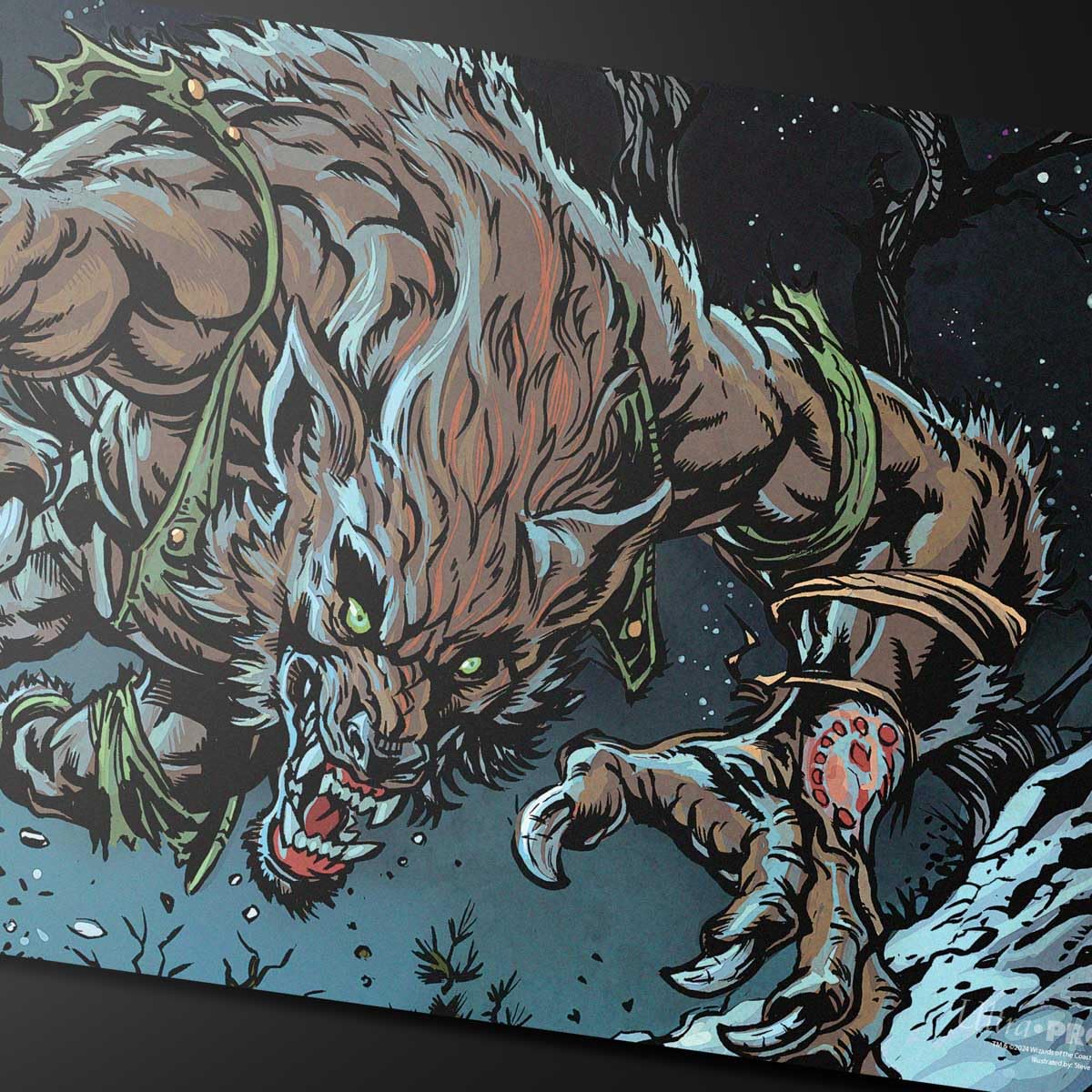 Ultra Pro Innistrad Remastered Double Sided Playmat with Huntmaster and Ravager of the Fells Artwork 3