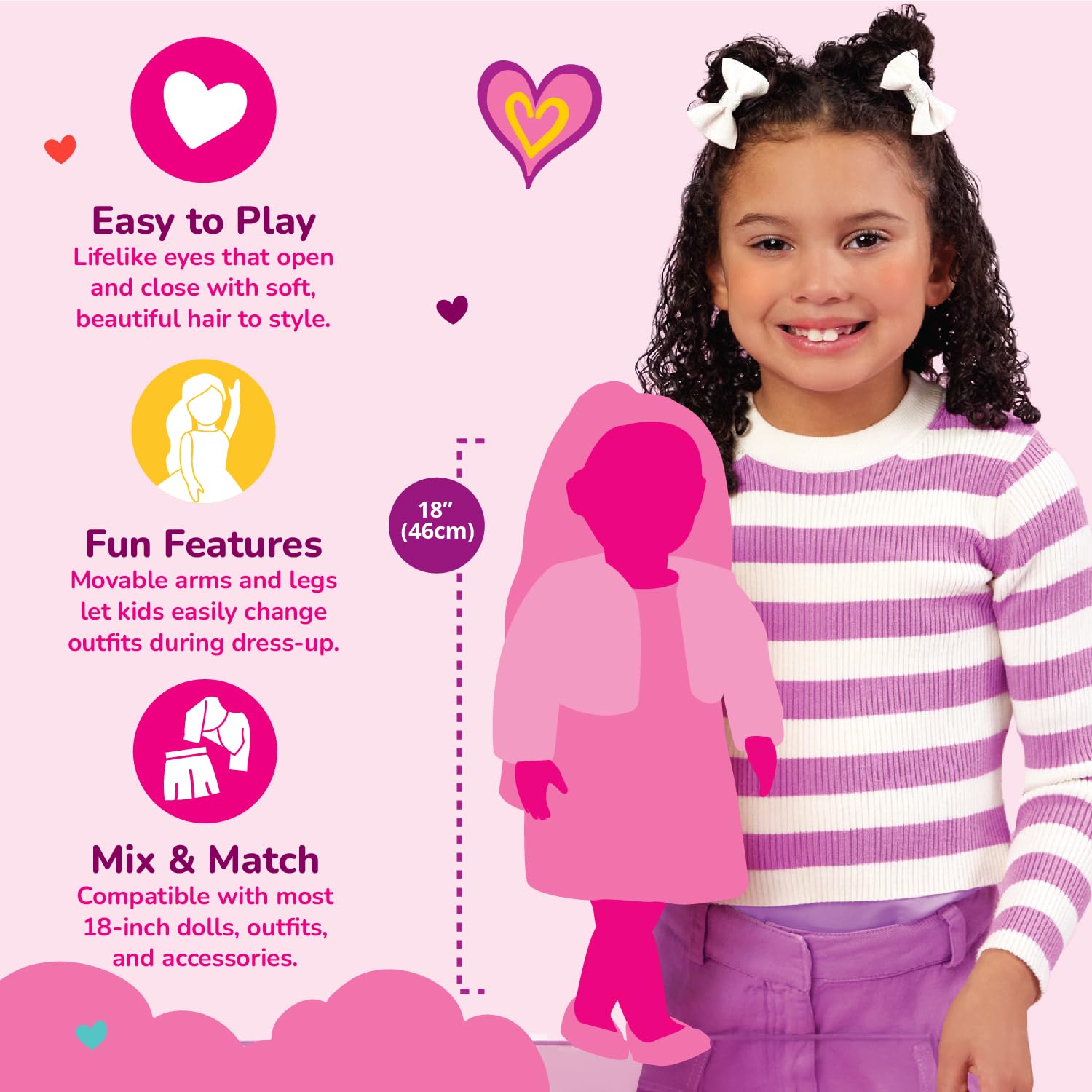 Our Generation 18-Inch Ballerina Doll with Blue Eyes & Red Hair - Aubrie 3