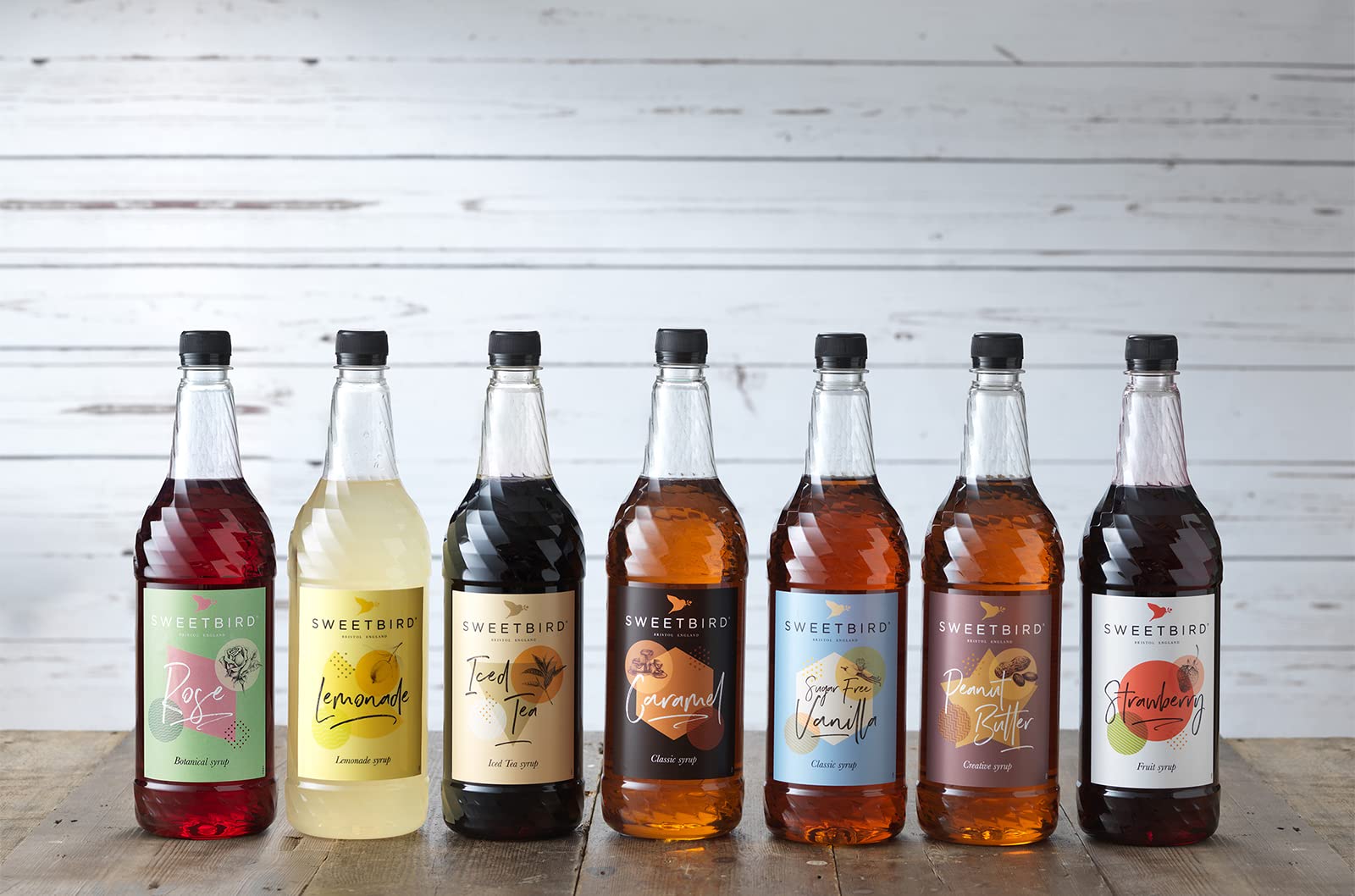 Sweetbird Amaretto Syrup - 1 Litre Bottle | Vegan Friendly | Natural Colours & Flavours 5