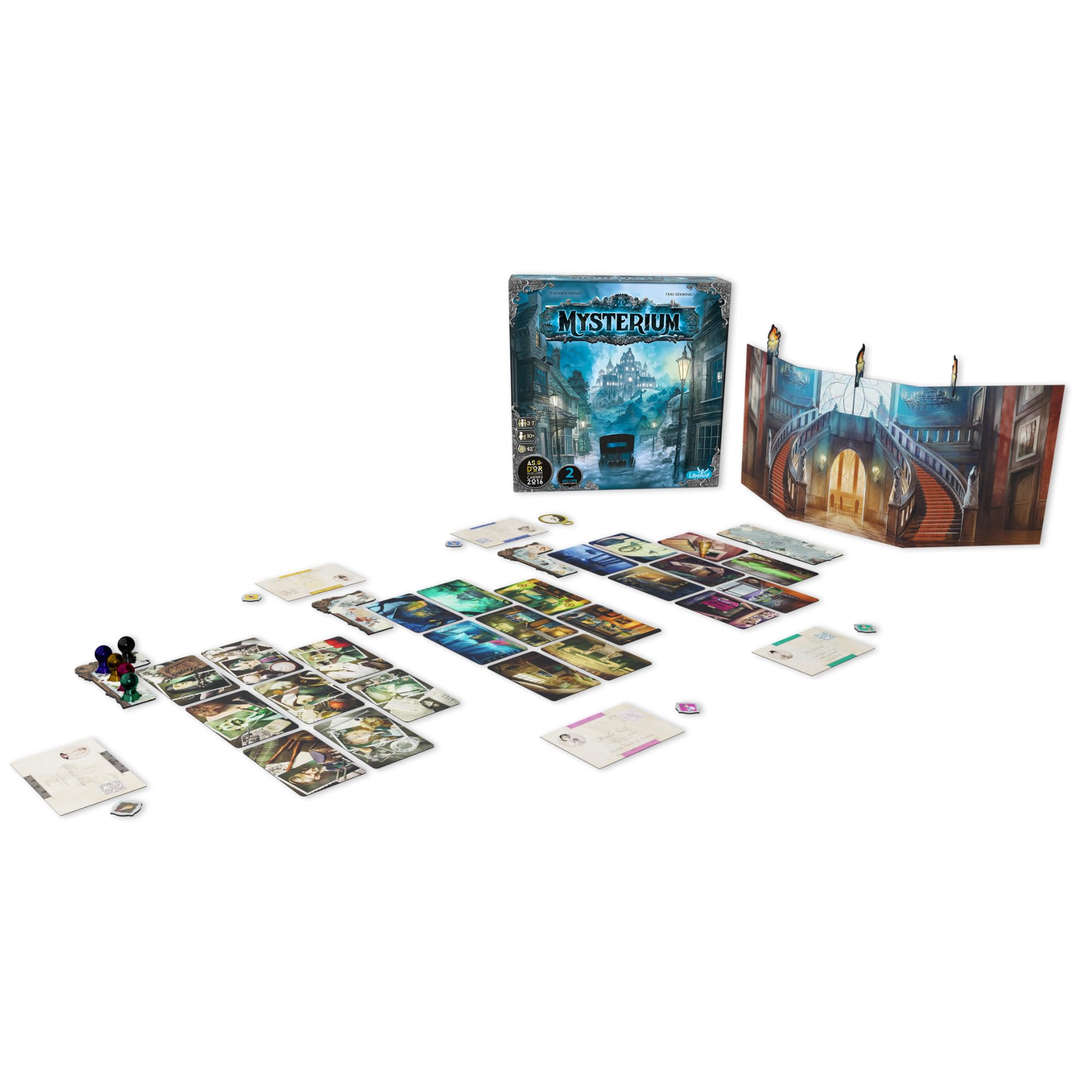 Asmodee Mysterium Refresh Cooperative Board Game for Ages 10+ | 2-7 Players 3