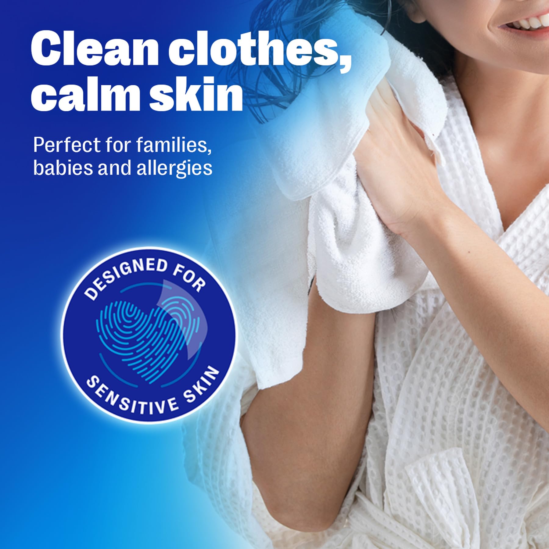 OceanSaver Eco Laundry Detergent Sheets - Non-Bio, 60 Count, Ocean Mist Scent 5