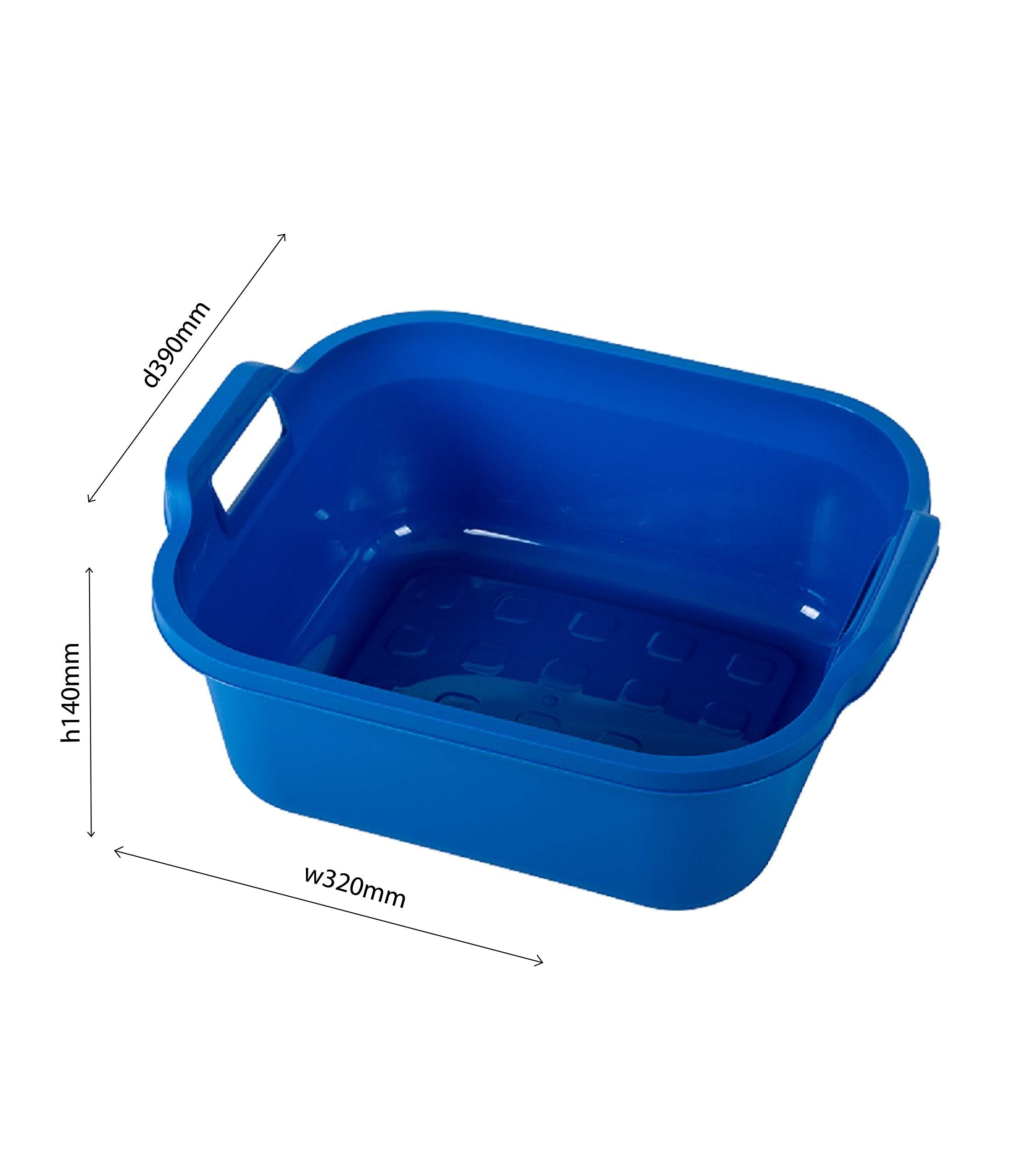 Addis - Rectangular Washing Up Bowl with Handles 4
