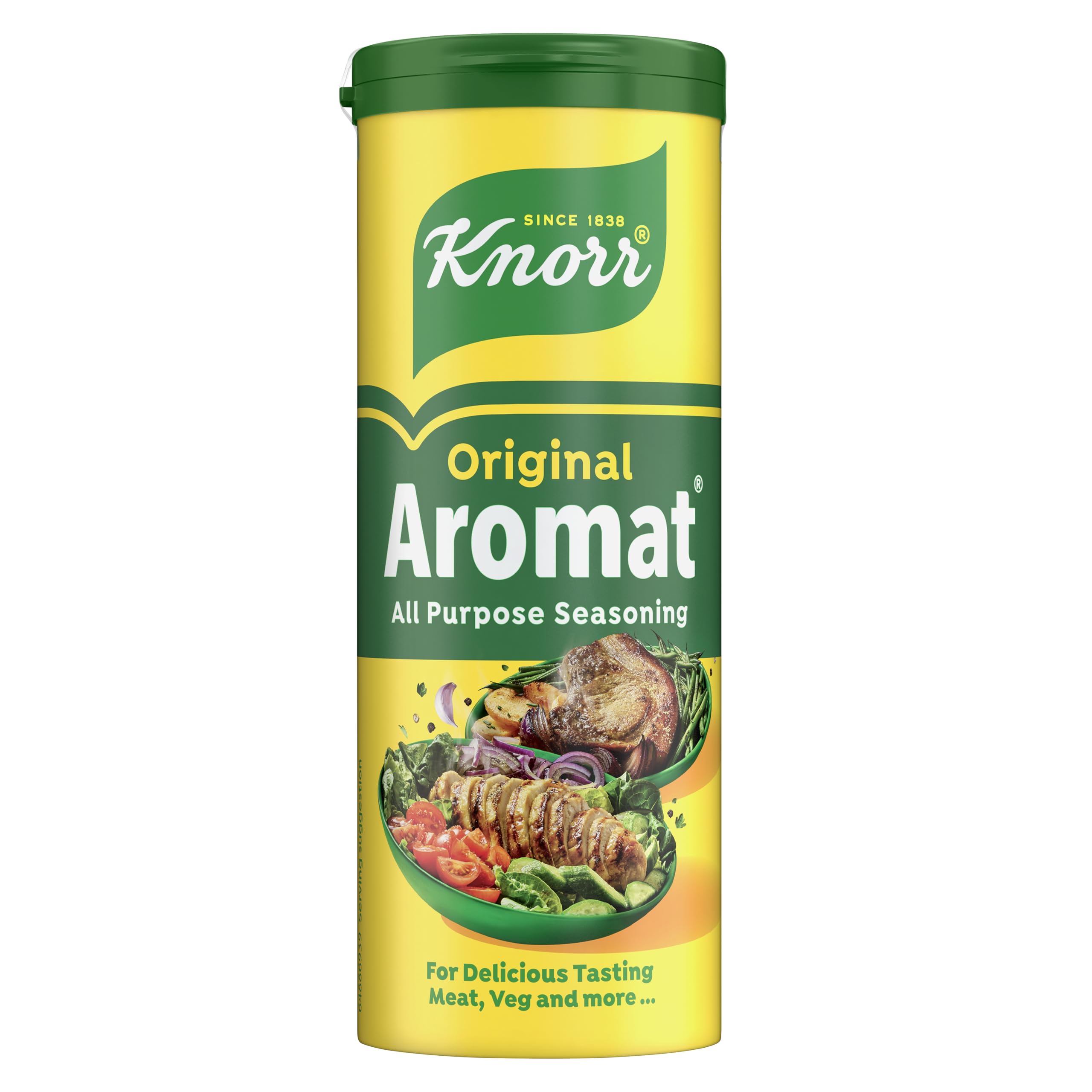 Knorr Aromat Original All Purpose Savoury Seasoning - 6x 90g Free from Artificial Colours & Preservatives