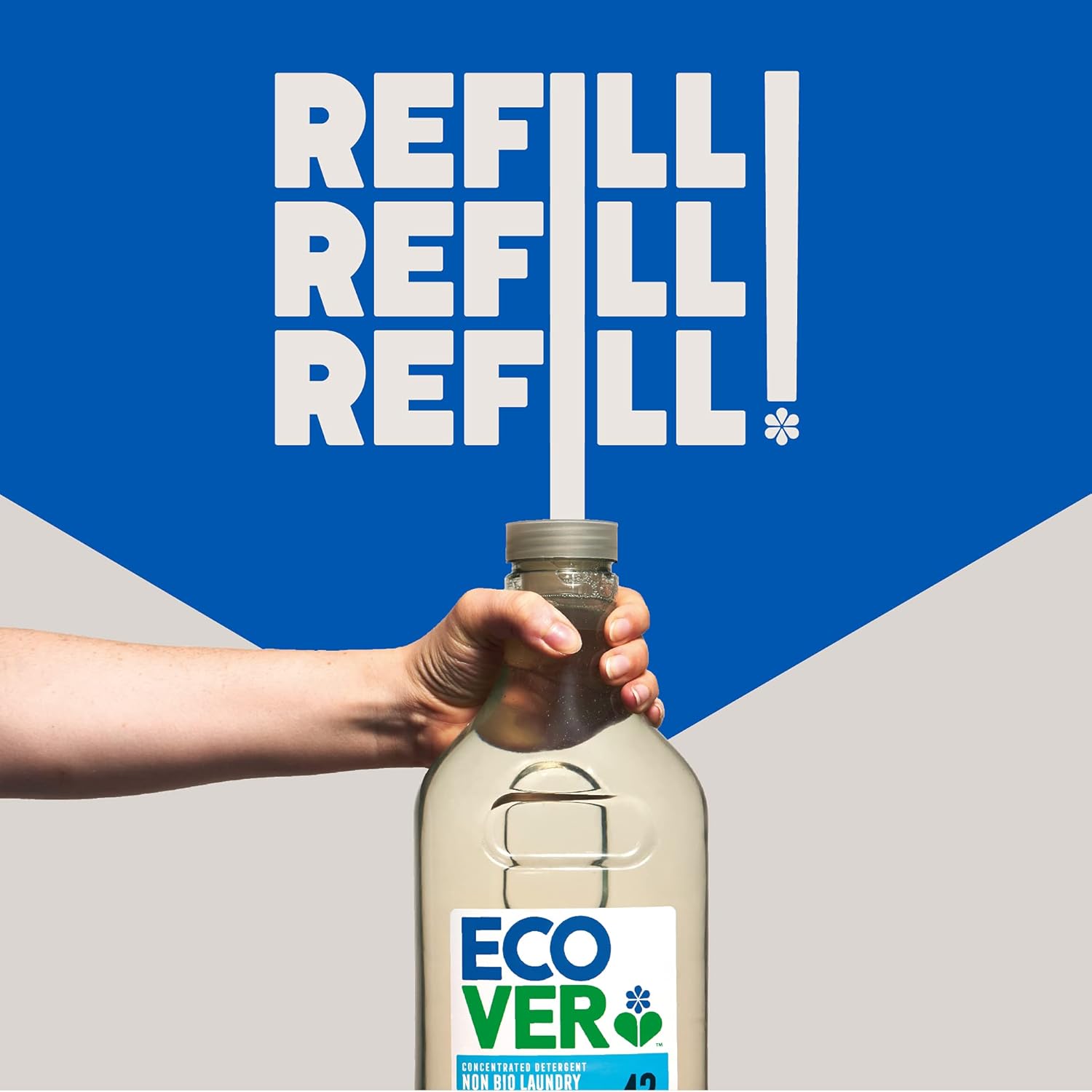 Ecover Non-Bio Laundry Liquid - Lavender & Sandalwood (1L, 28 Washes) 9