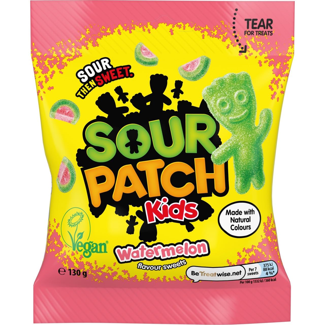 Sour Patch Kids Watermelon Flavoured Sour Sweets - 90g