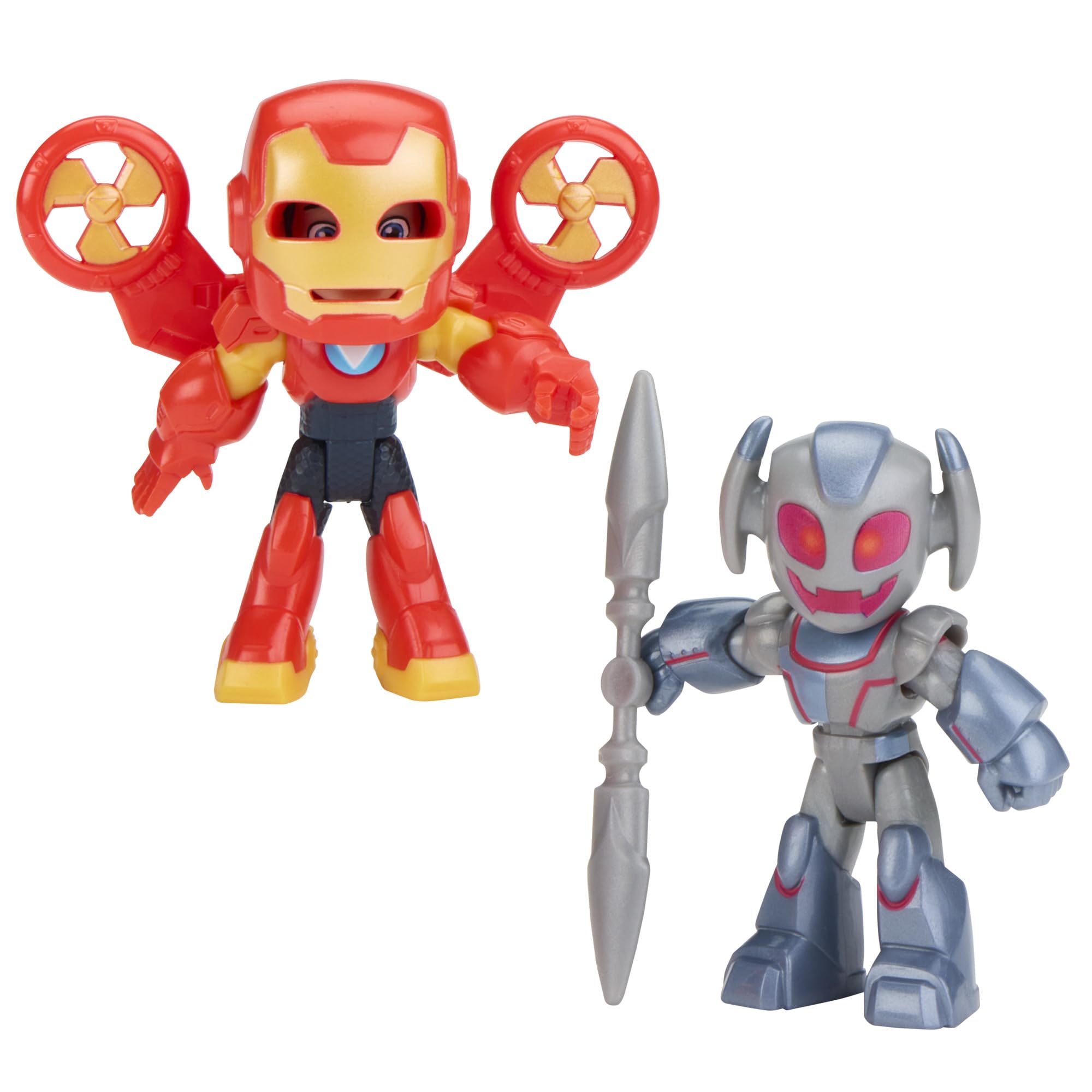 Marvel Iron Man and His Awesome Friends Action Figures - 7.6 cm Poseable Figures with Accessories | Ages 3+ 1