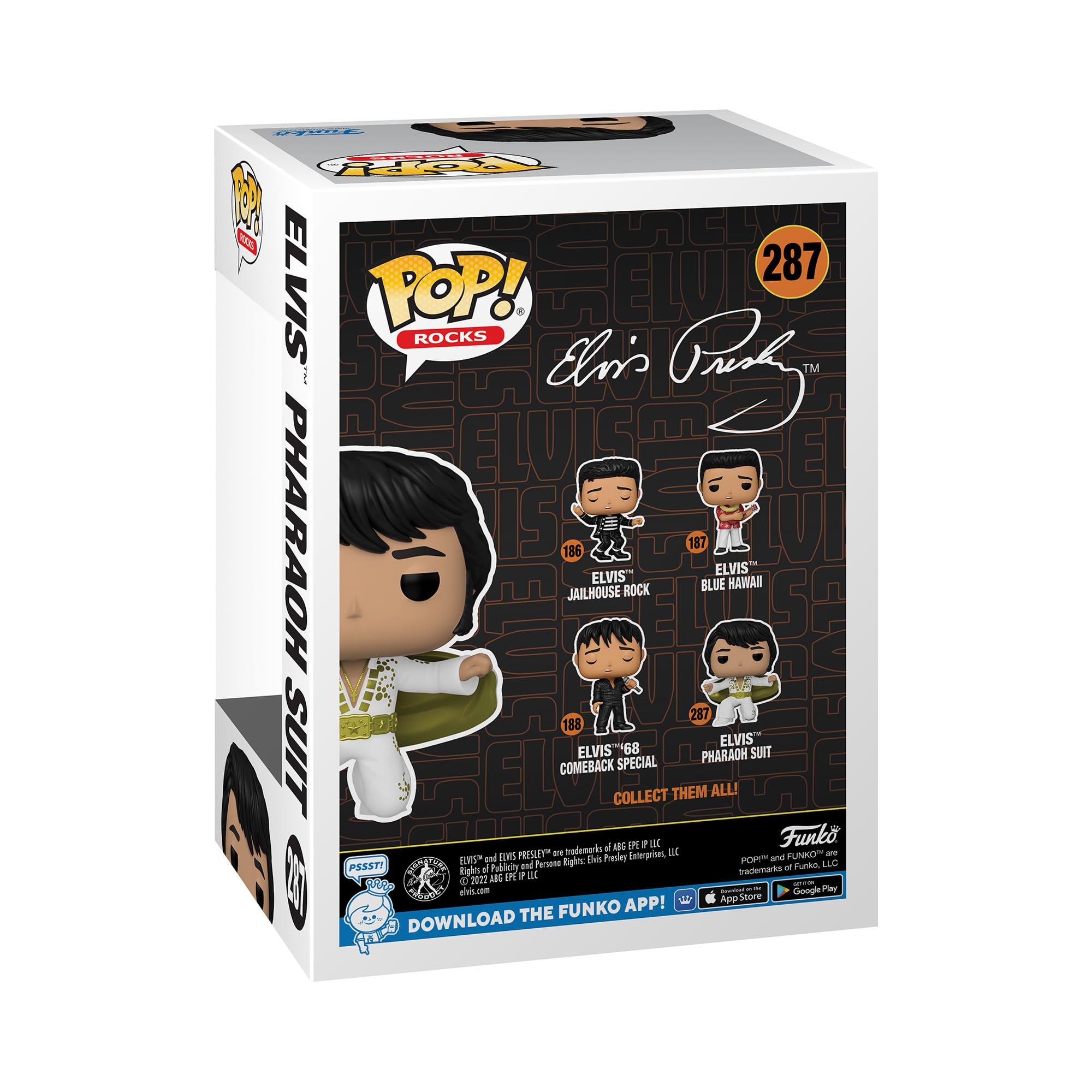 Funko Pop! Rocks: Elvis Presley - Pharaoh Suit Vinyl Figure (64050) - Amazon Exclusive 3