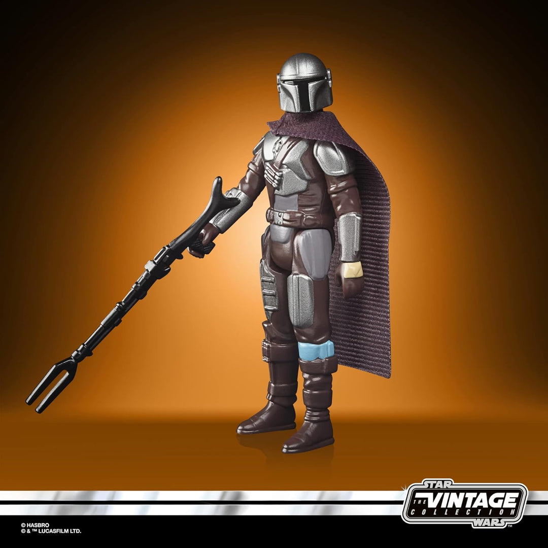 Hasbro Star Wars Retro Collection The Mandalorian - Din Djarin (Beskar) Action Figure (F4456)