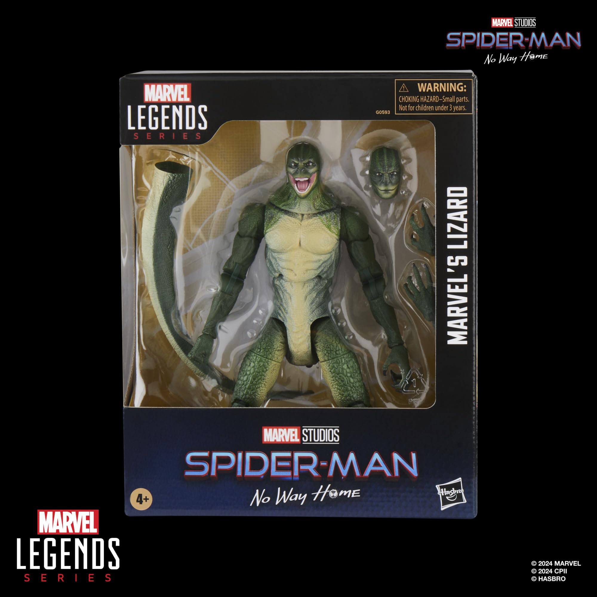 Hasbro Marvel Legends Series Marvel’s Lizard - 15 cm Action Figure from Spider-Man: No Way Home 9