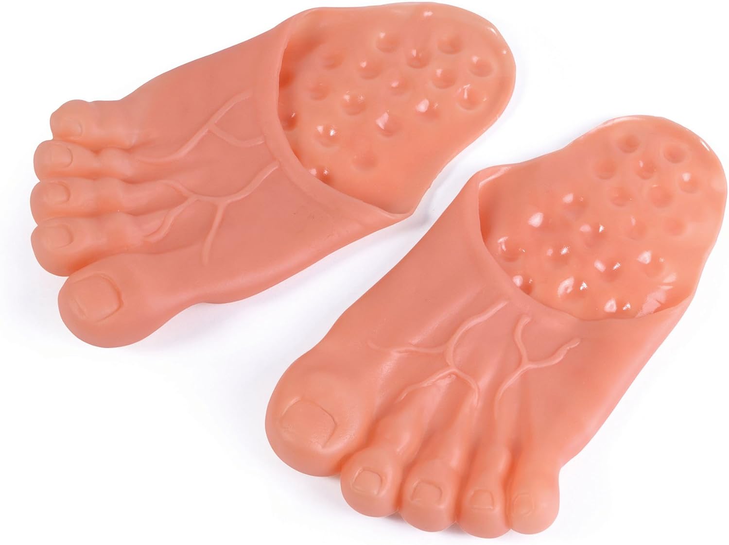 Bristol Novelty Jumbo Feet Costume Accessory - Flesh Beige, Pack of 1 Pair