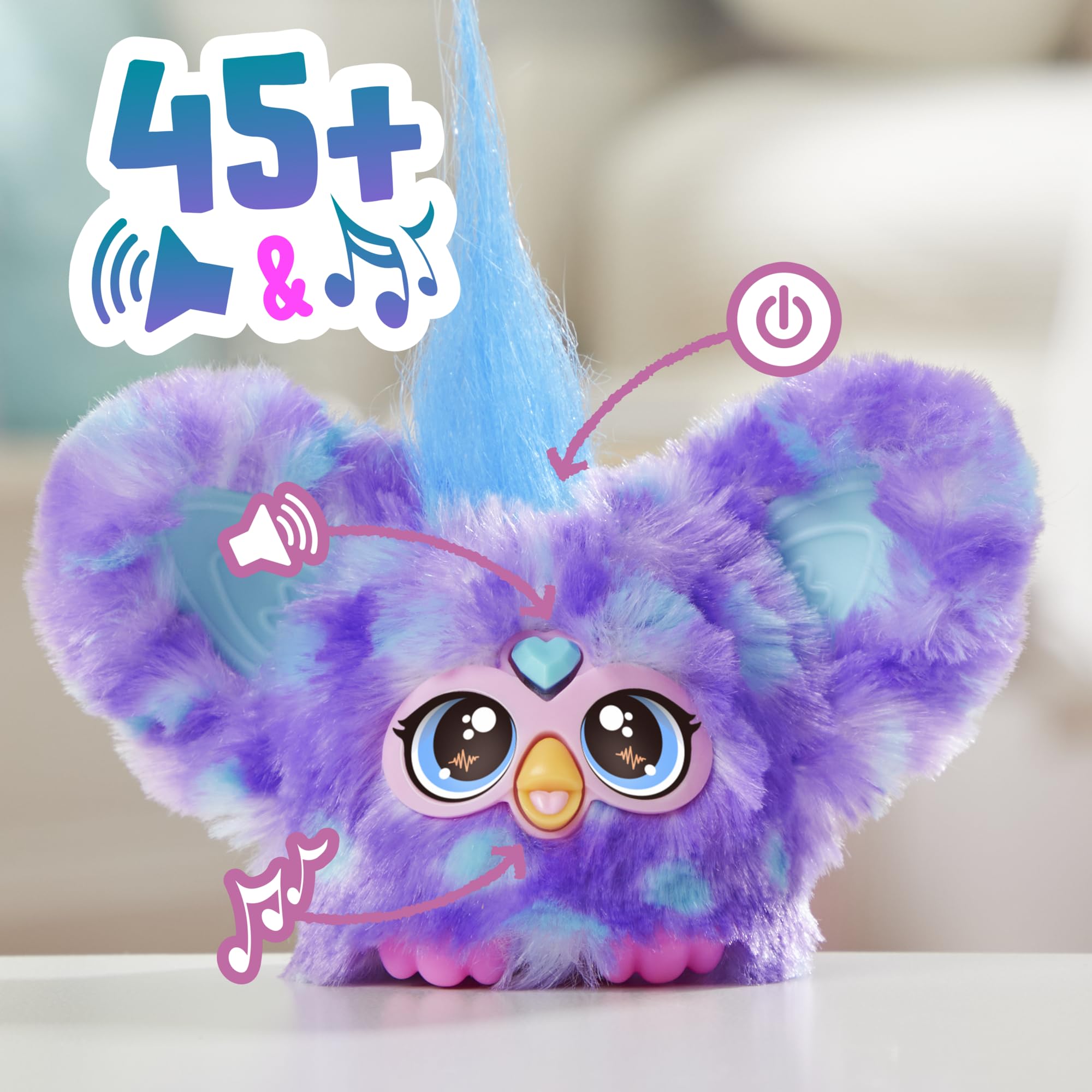 Furby Groo-Vee Electronica Music Mini Electronic Plush Toy 5