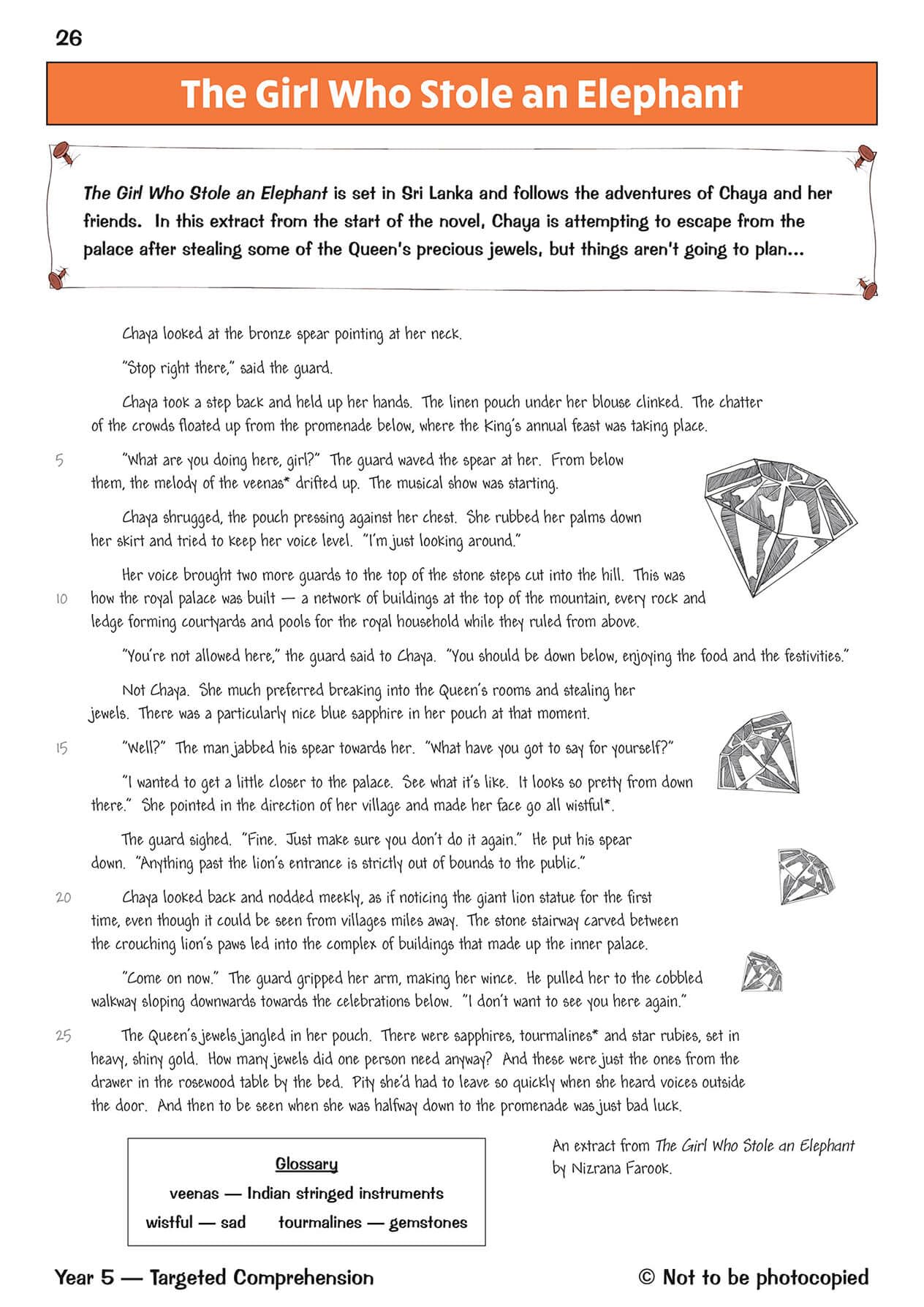 CGP New KS2 English Targeted Question Book: Year 5 Reading Comprehension Book 1 | Paperback | 33 Pages 2