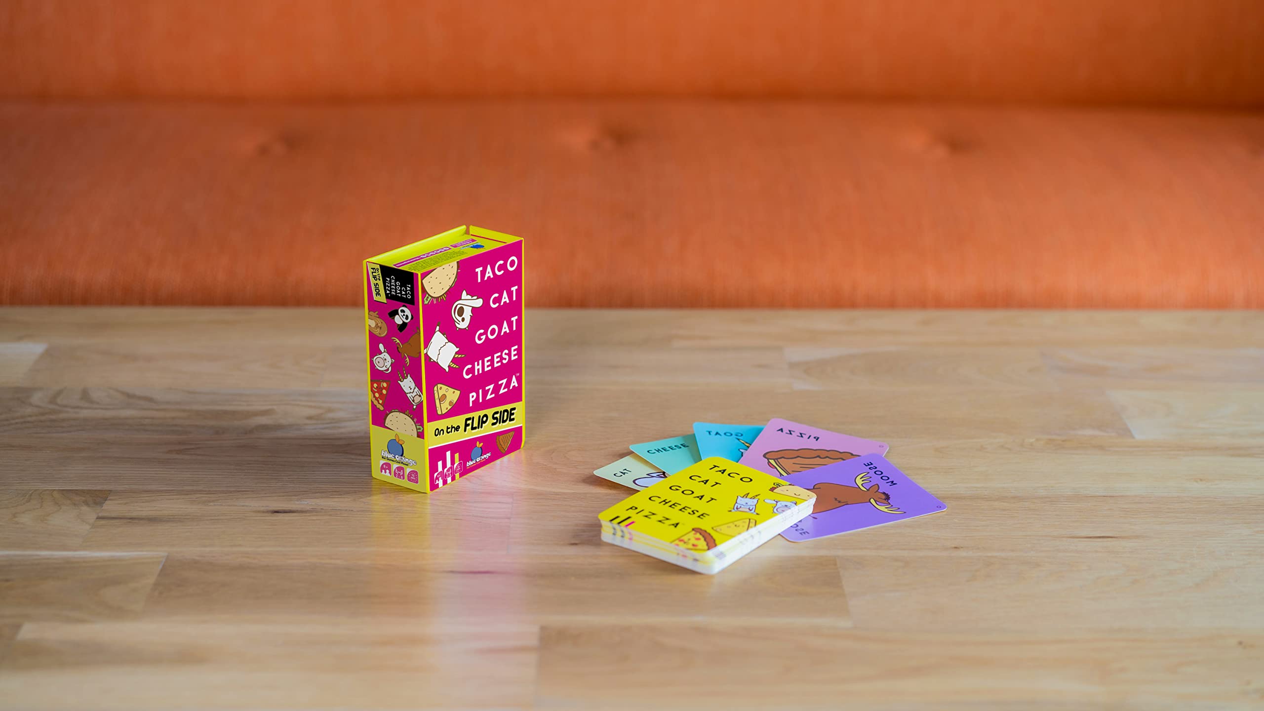 Blue Orange Taco Cat Goat Cheese Pizza: On The Flip Side Card Game 5