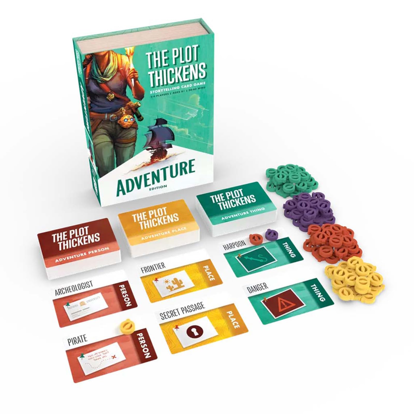 Bright Eye Games The Plot Thickens Adventure Edition Card Game