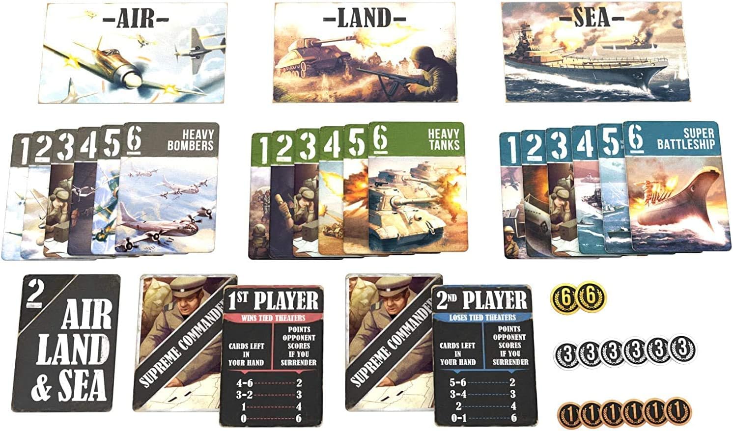 Arcane Wonders Air, Land & Sea: Revised Edition Card Game 6