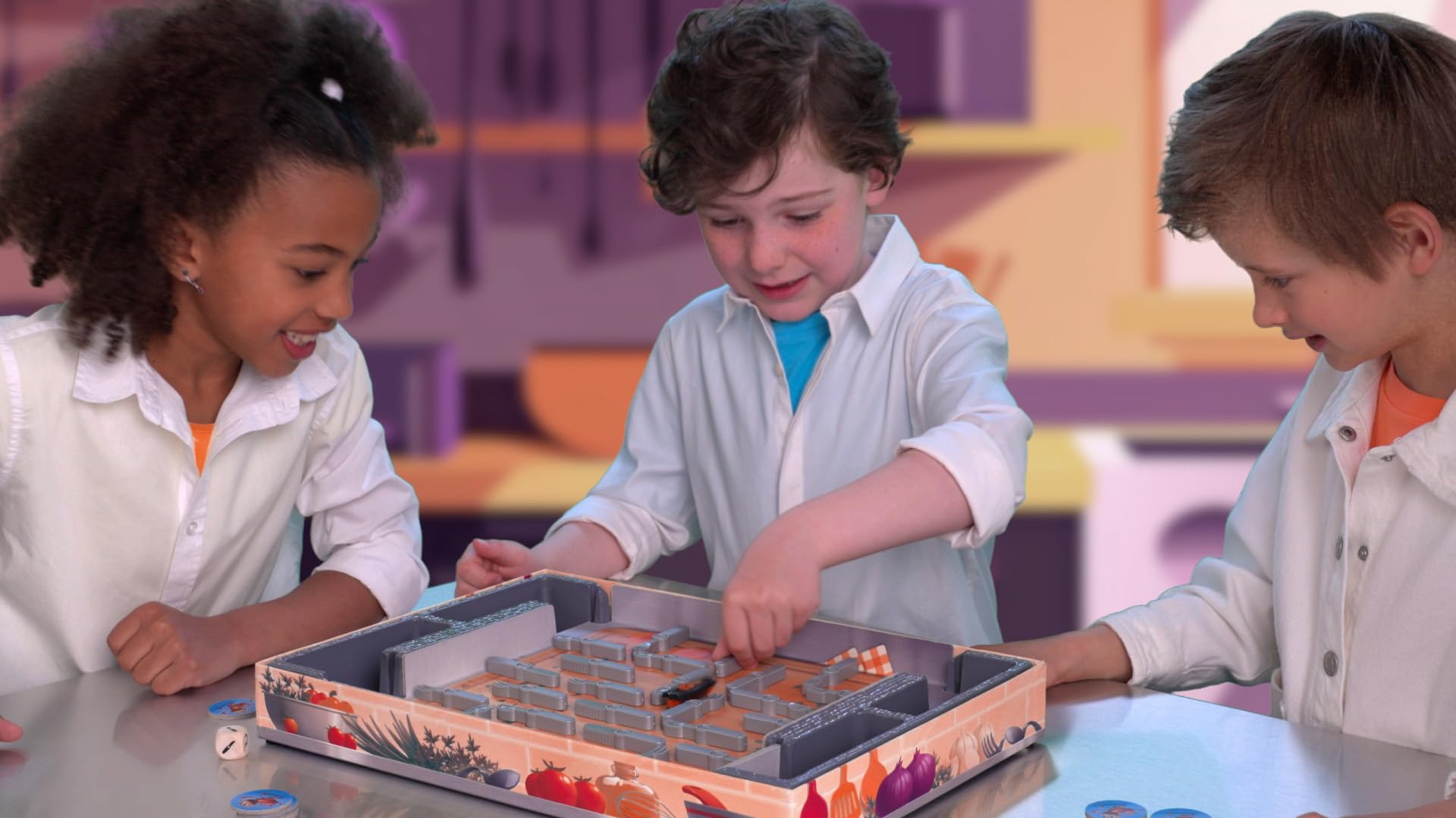 Ravensburger Bugs in The Kitchen Board Game with HEXBUG Nano 5