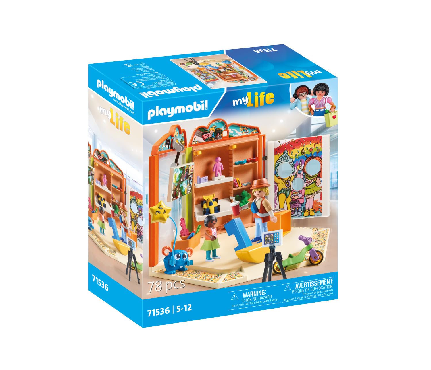 Playmobil 71536 myLife Toys Shop Playset - Imaginative Role Play for Kids Ages 5+ 8