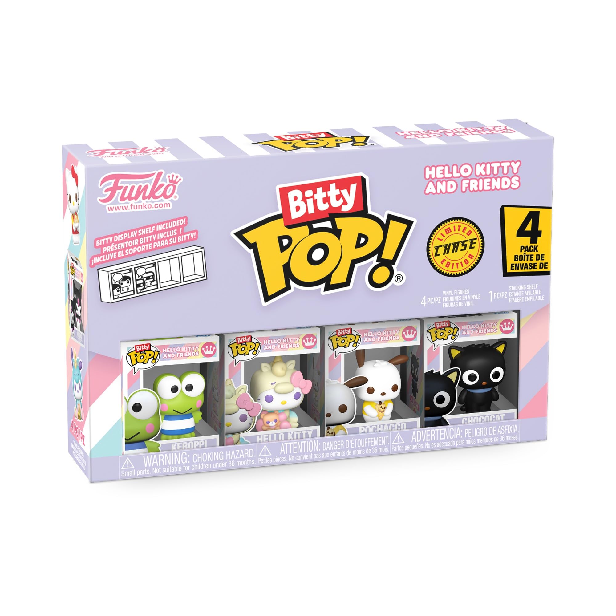 Funko Bitty Pop! Sanrio Keroppi 4-Pack with Mystery Mini Figure