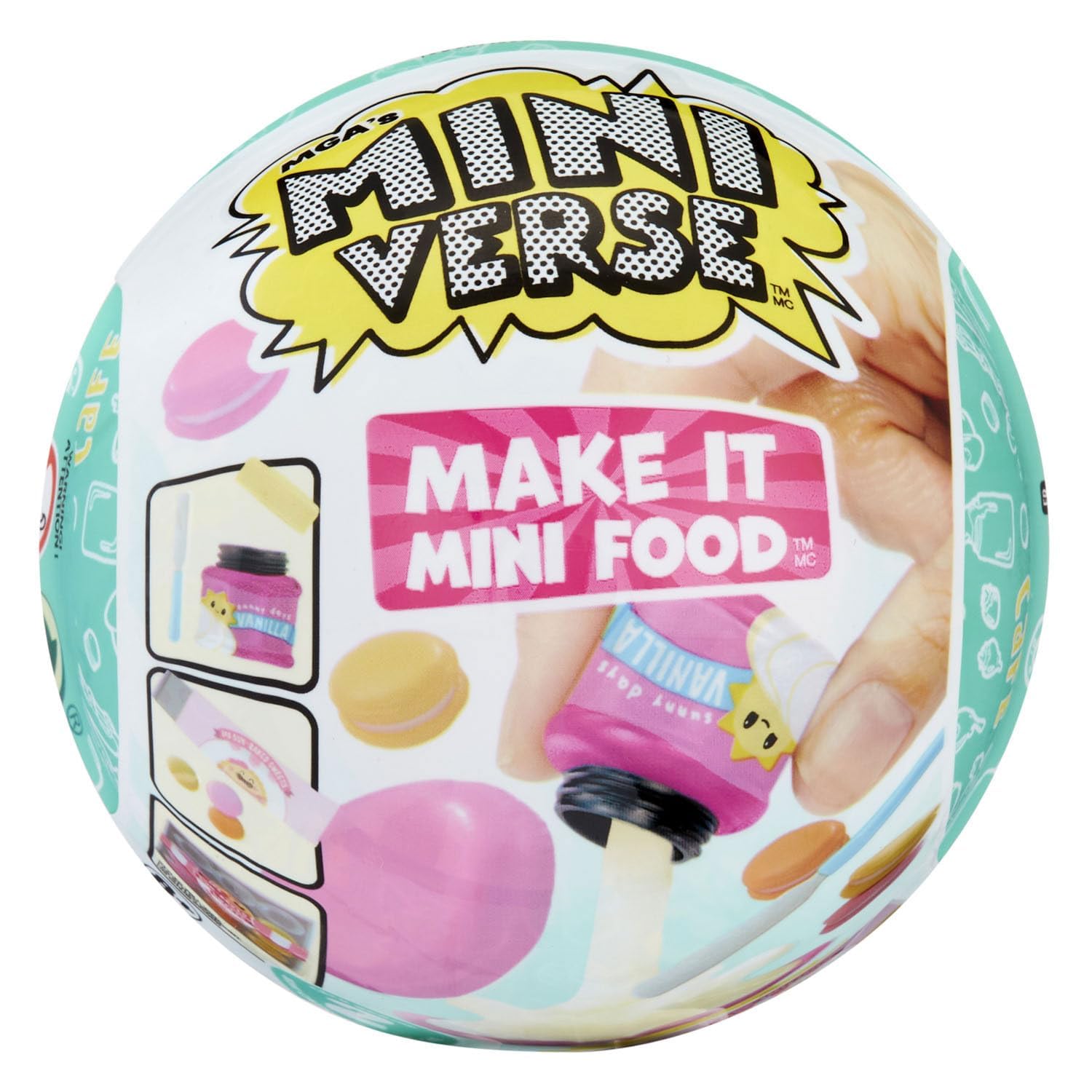 MGA's Miniverse Make It Mini Food Cafe Series 2 - DIY Resin Craft Playset for Kids Aged 8+ 10