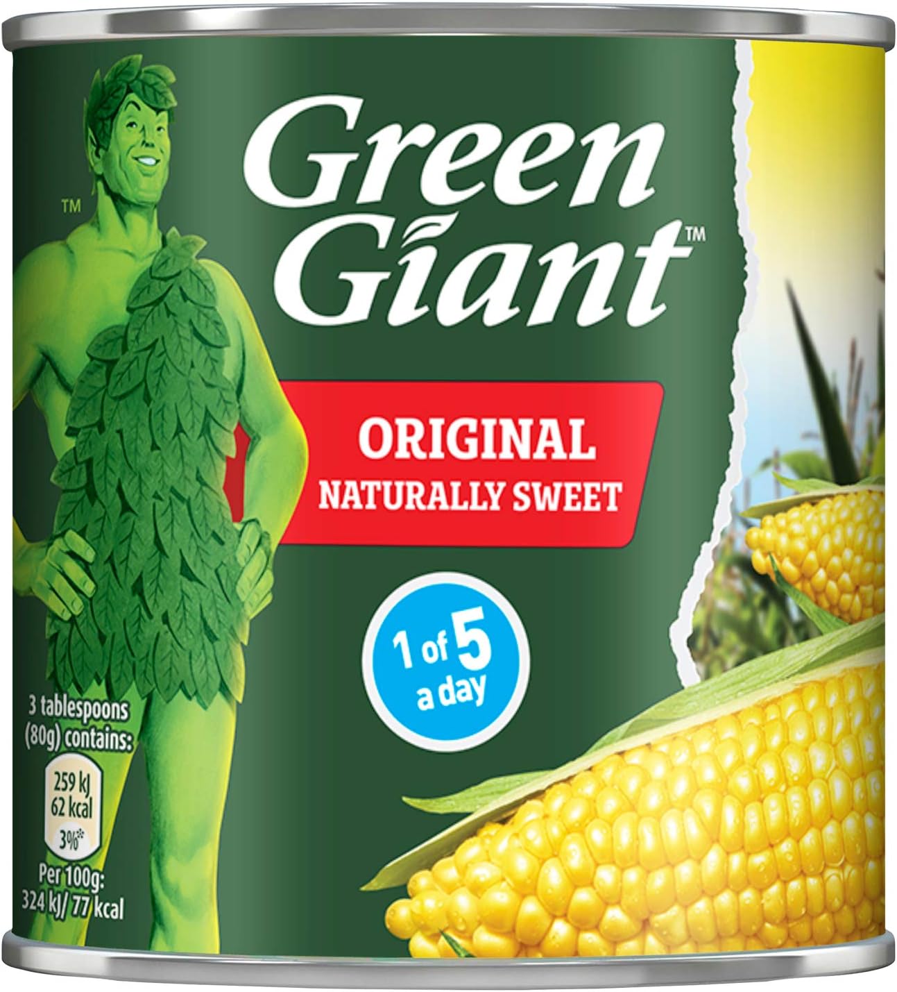 Green Giant - Original Sweetcorn 340g Tinned Corn with No Added Ingredients 8