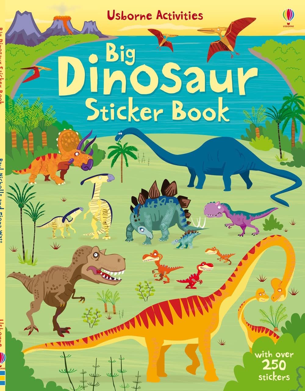 Usborne Big Dinosaur Sticker Book: 1 | Paperback | Ages 2-4