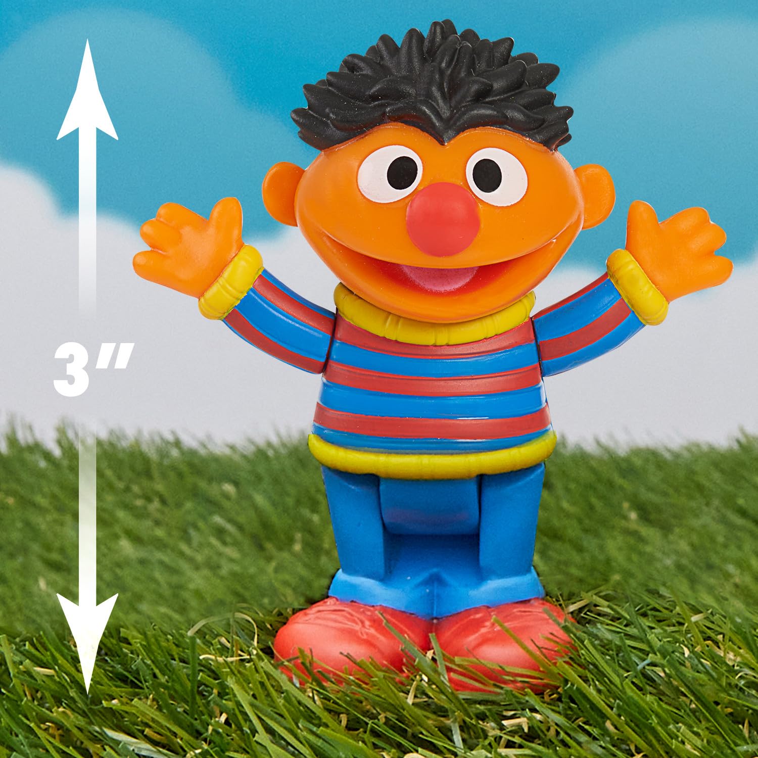 Just Play Sesame Street Neighborhood Friends 6-Pack Collectible Figures | 8 cm Figures | Ages 2+ 7