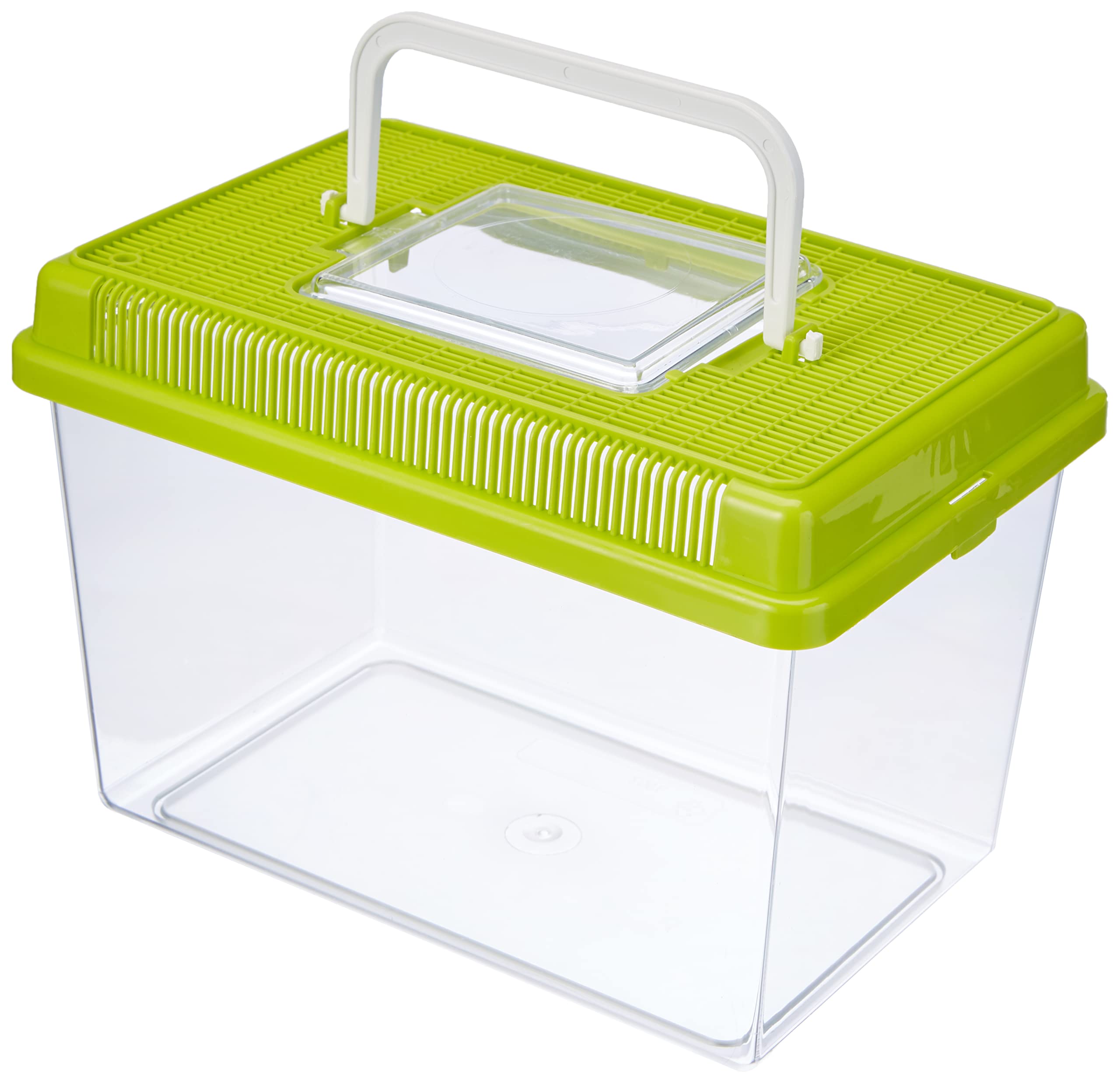 Ferplast Geo Medium Multi-Function Plastic Container - 2.5L Capacity | Transparent Green