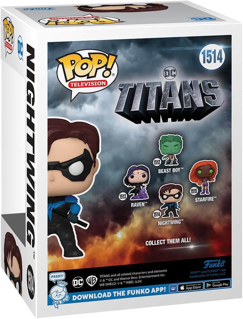 Funko Pop! TV: Titans - Nightwing Vinyl Figure (75877) 9