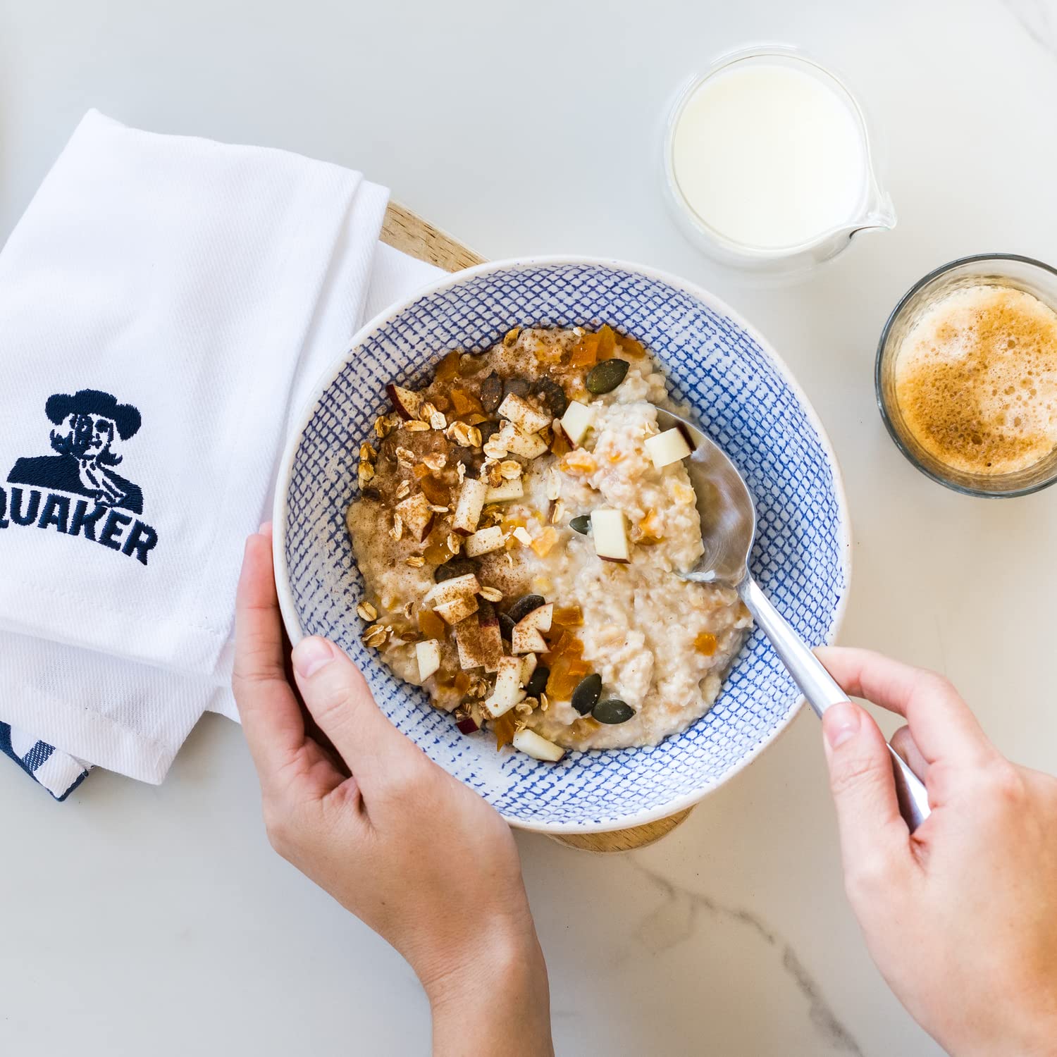 Quaker British Porridge Rolled Oats 1kg 6