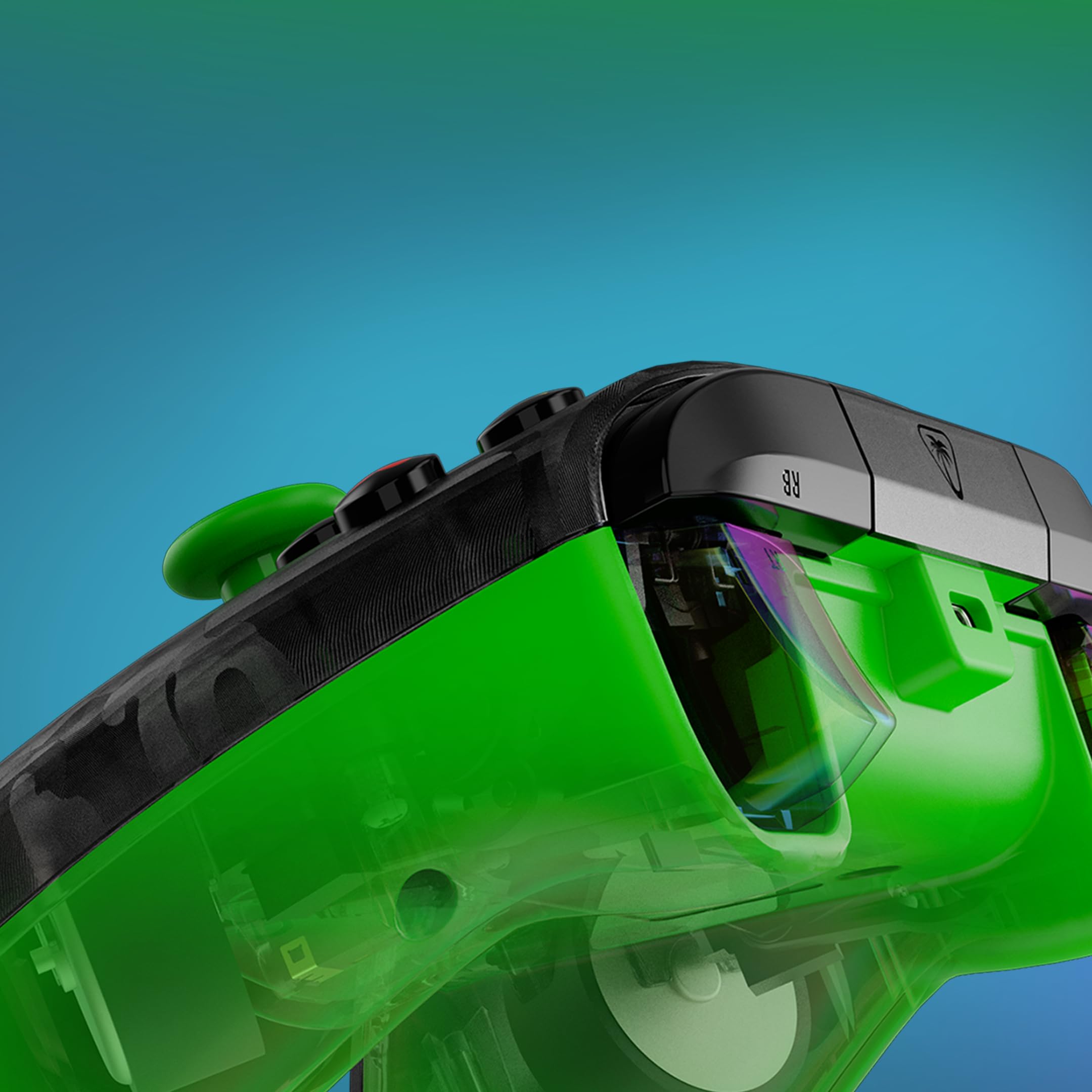 Turtle Beach Rematch Core Wired Gaming Controller for Xbox & PC - Green and Ghost Black Camo 4