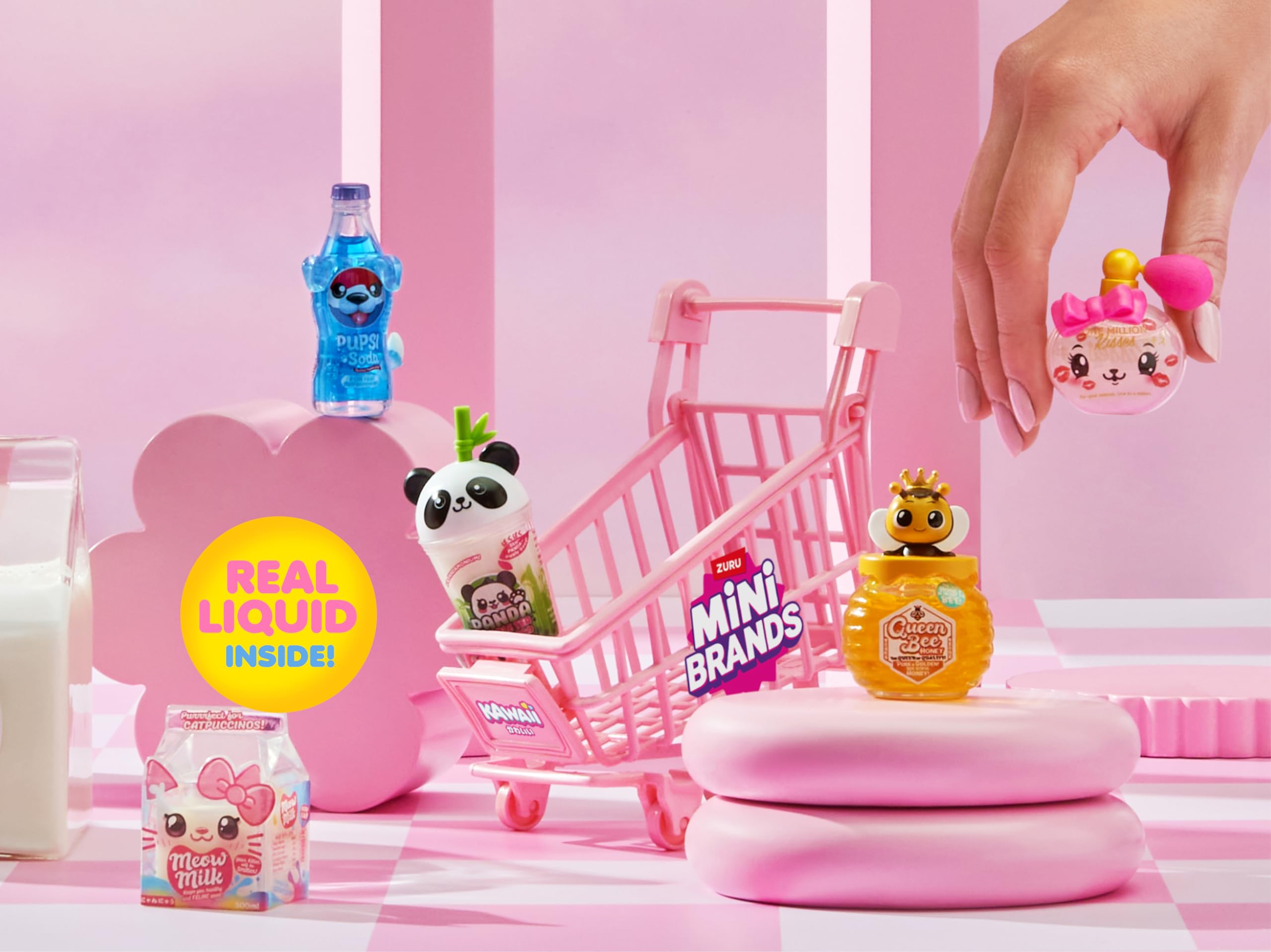 Mini Brands Kawaii Capsule 2 Pack - Scented & Interactive Collectible Minis for Kids 3+