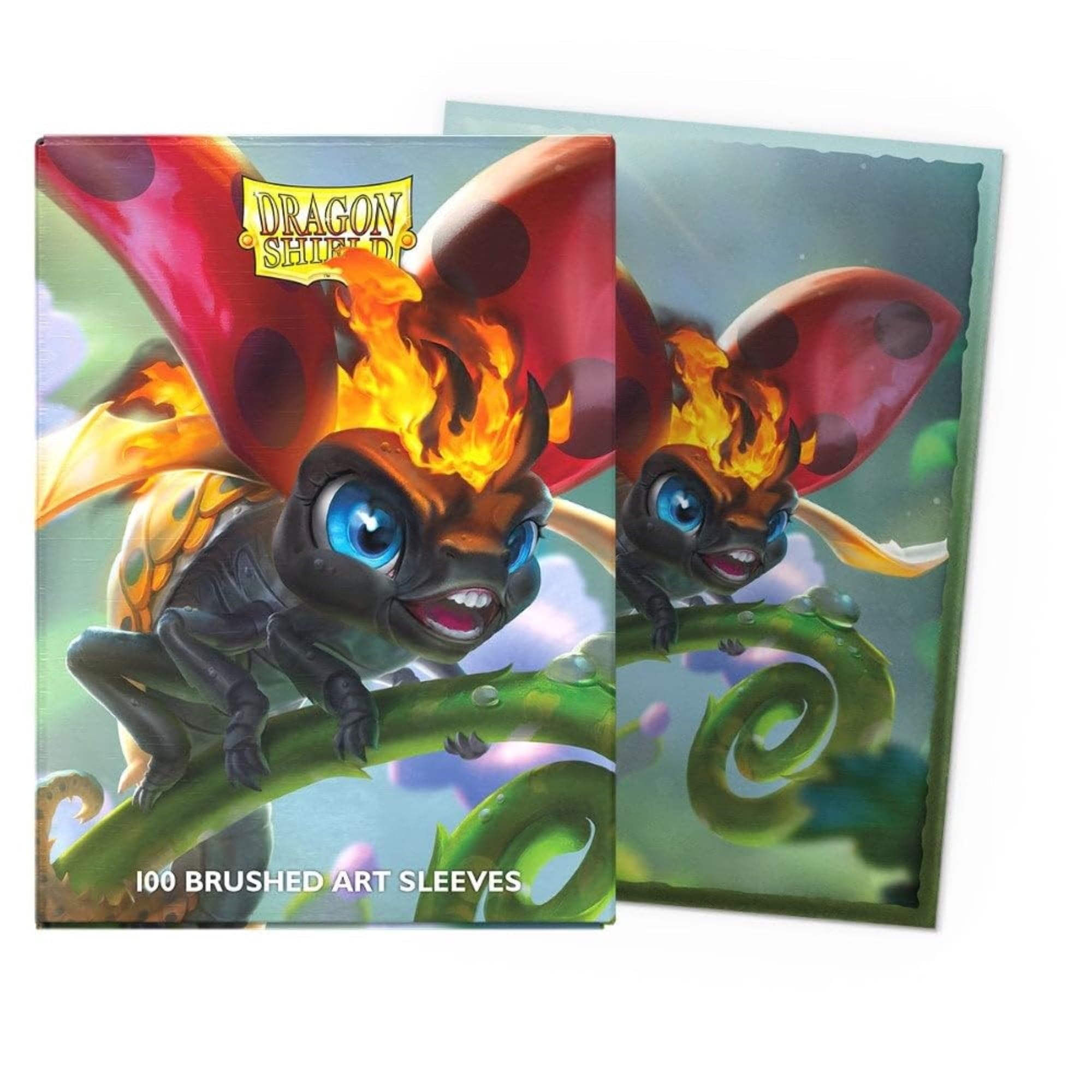 Dragon Shield Brushed Art - The Burnbug 100 Count Card Sleeves